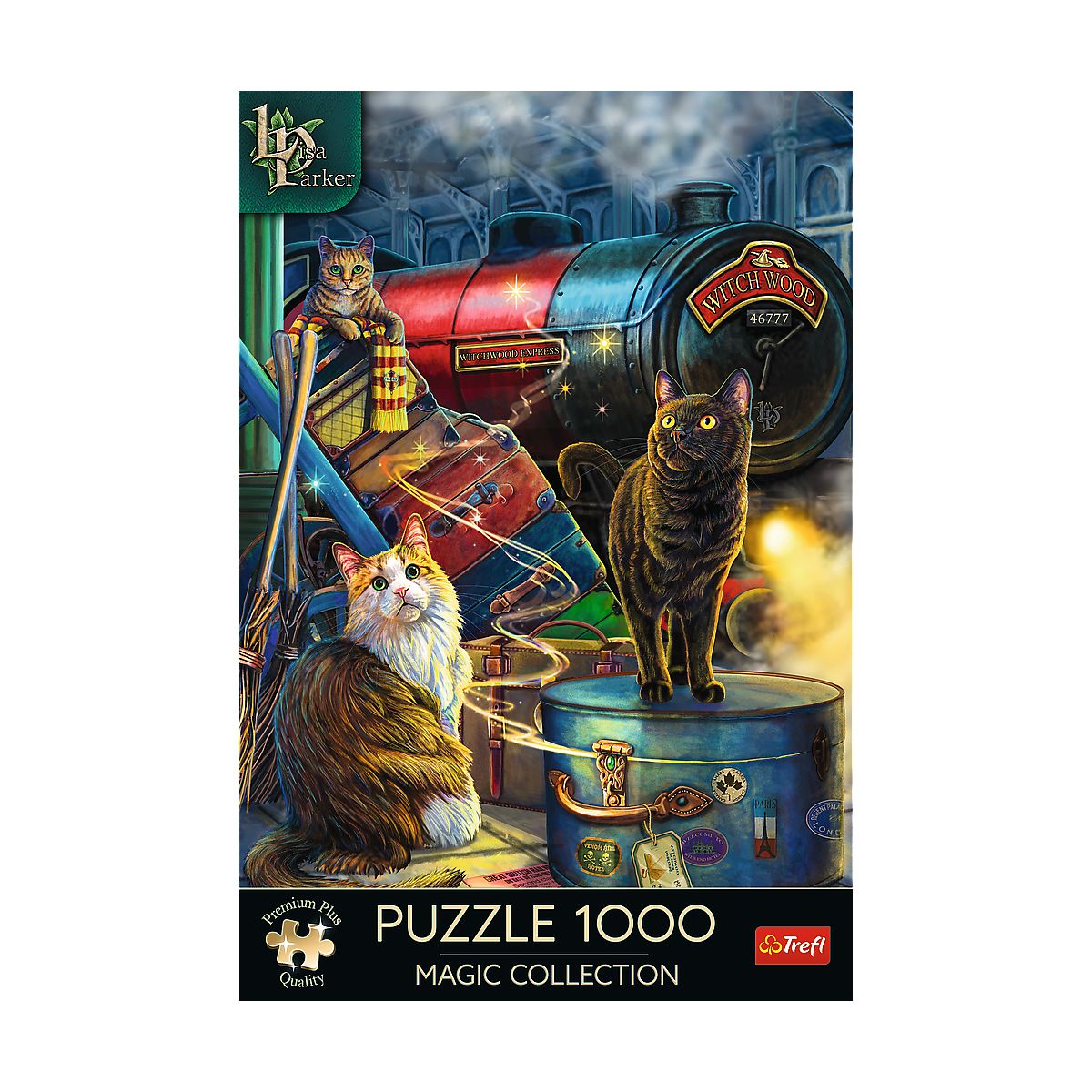 Puzzle Trefl Magic Collection Premium Plus Ekspres czarownic 1000 el. (10897)