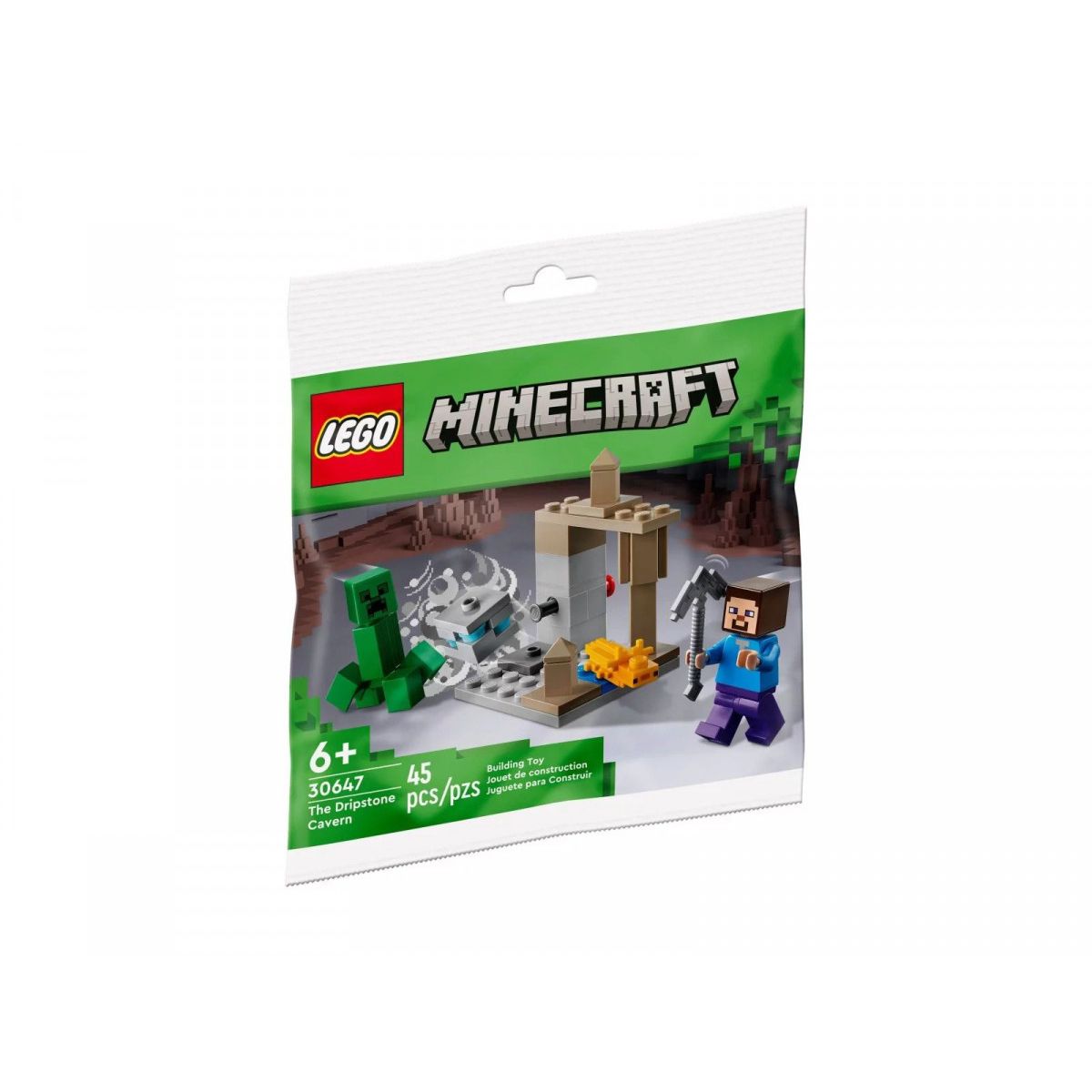 Klocki konstrukcyjne Lego Minecraft jaskinia naciekowa (30647)