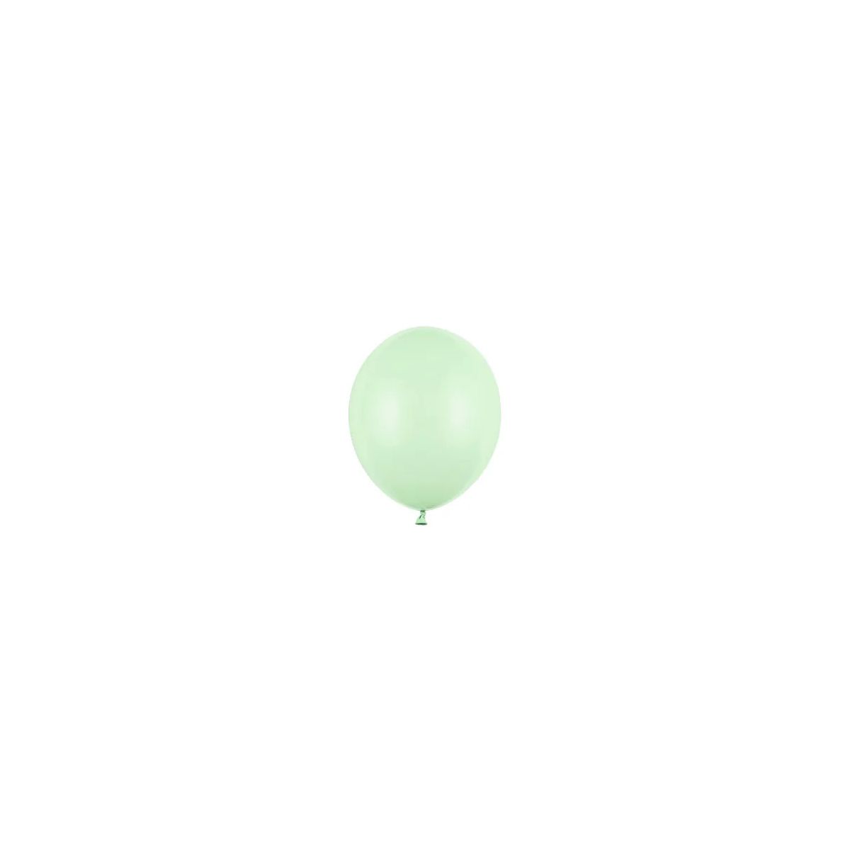 Balon gumowy Partydeco Strong, Pastel Pistachio (1 op. / 100 szt.) pistacjowy 270mm (SB10P-096)