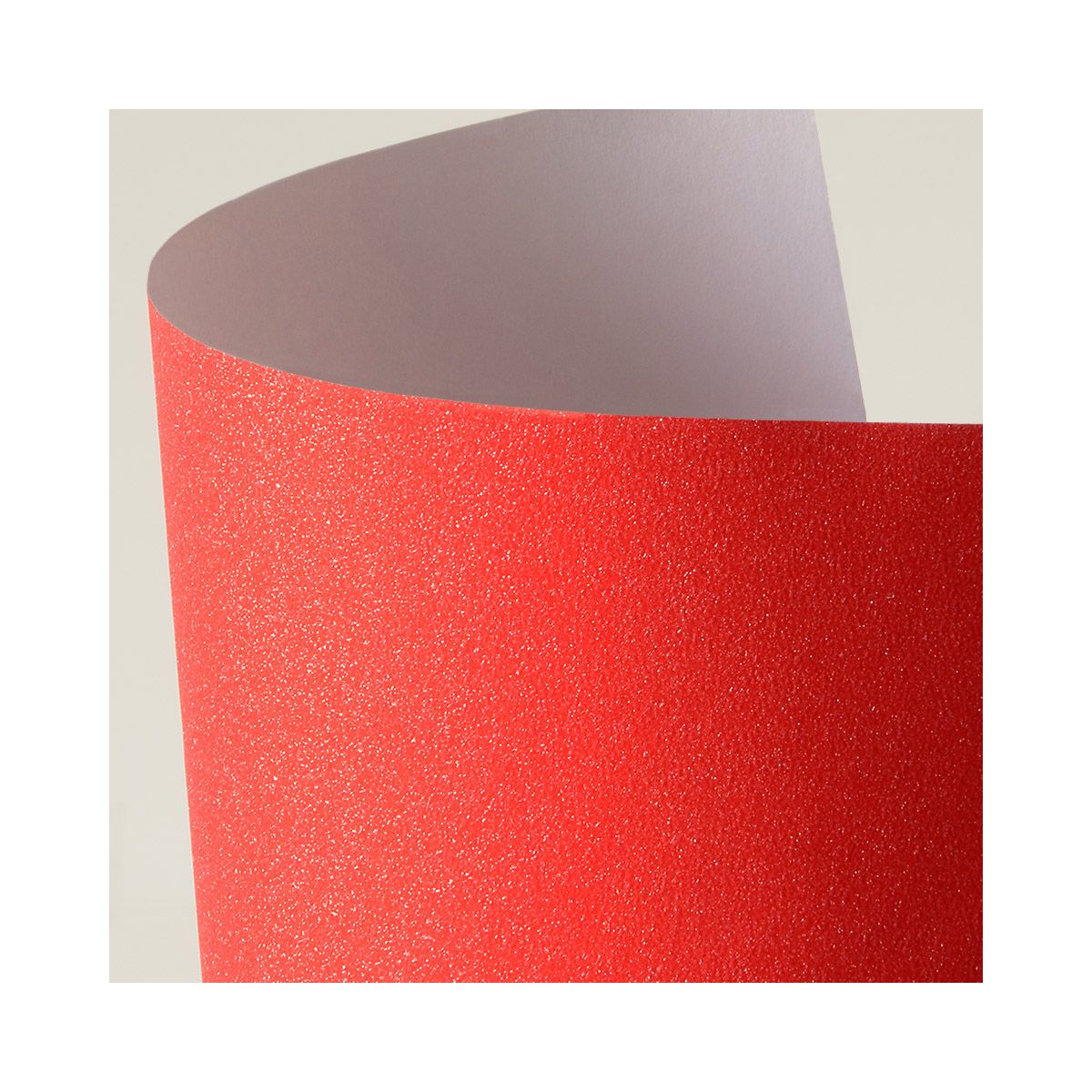 Etykieta samoprzylepna brokatowy A4 czerwony Galeria Papieru (254013)