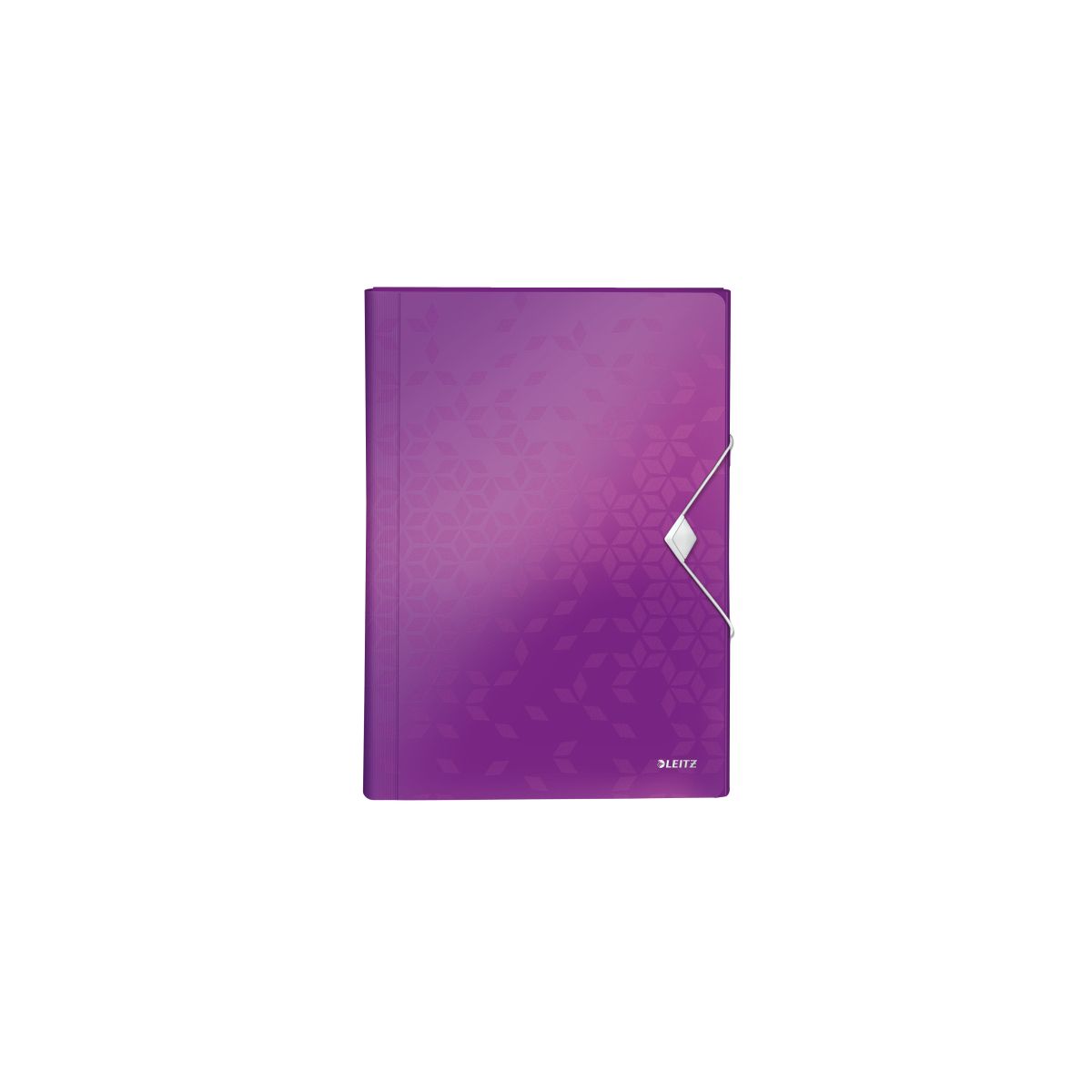 Teczka z przegródkami Leitz Wow 40 A4 kolor: fioletowy 6 przegródek [mm:] 254x330 (45890062)