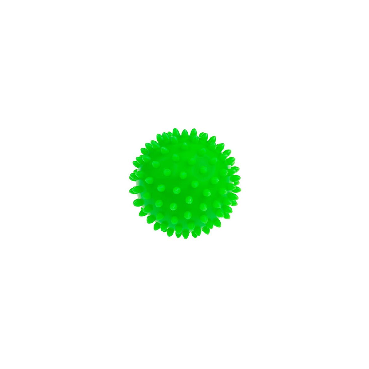 Piłka do masażu rehabilitacyjna 9cm zielona guma Tullo (440)
