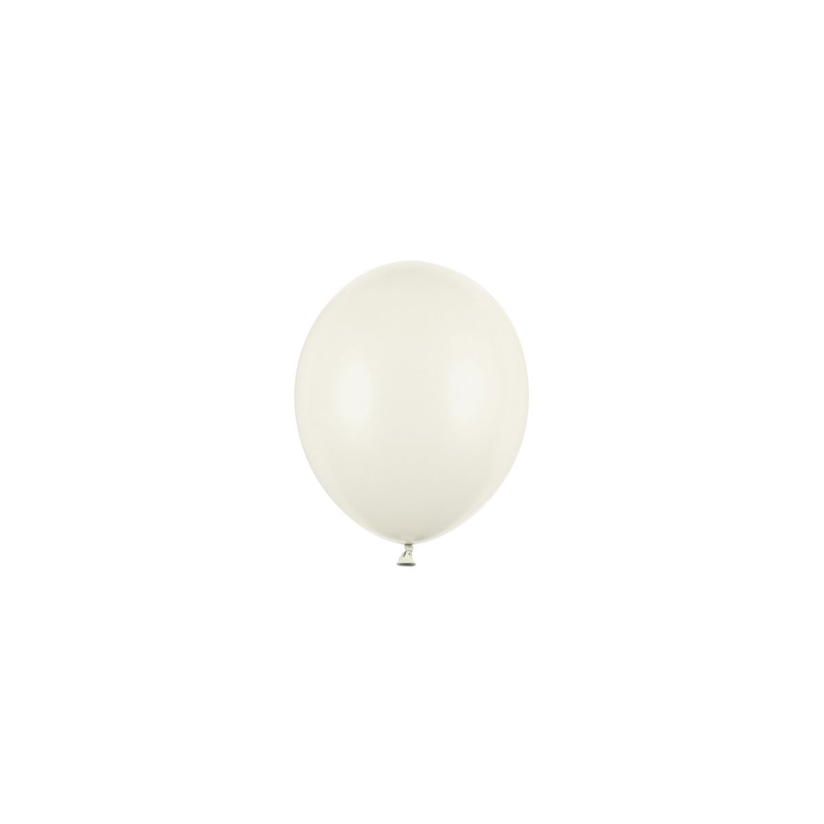 Balon gumowy Partydeco Strong, Pastel Light Cream (1 op. / 100 szt.) kremowy 270mm (SB12P-079J)