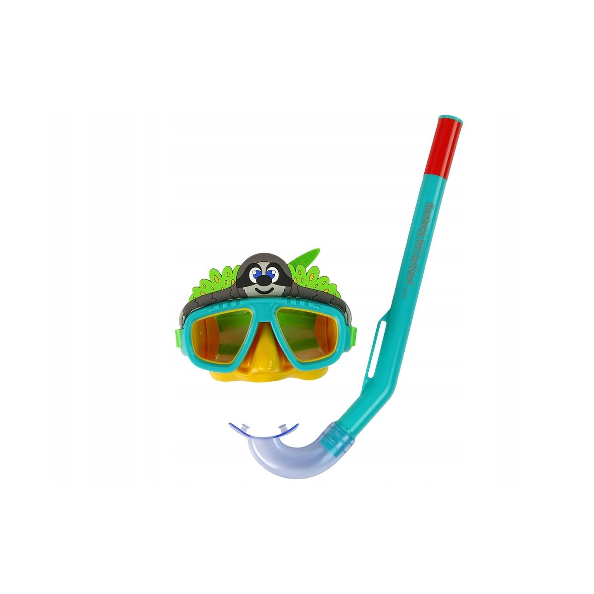 Maska pływacka z rurką niebieska Hipo (B24059)