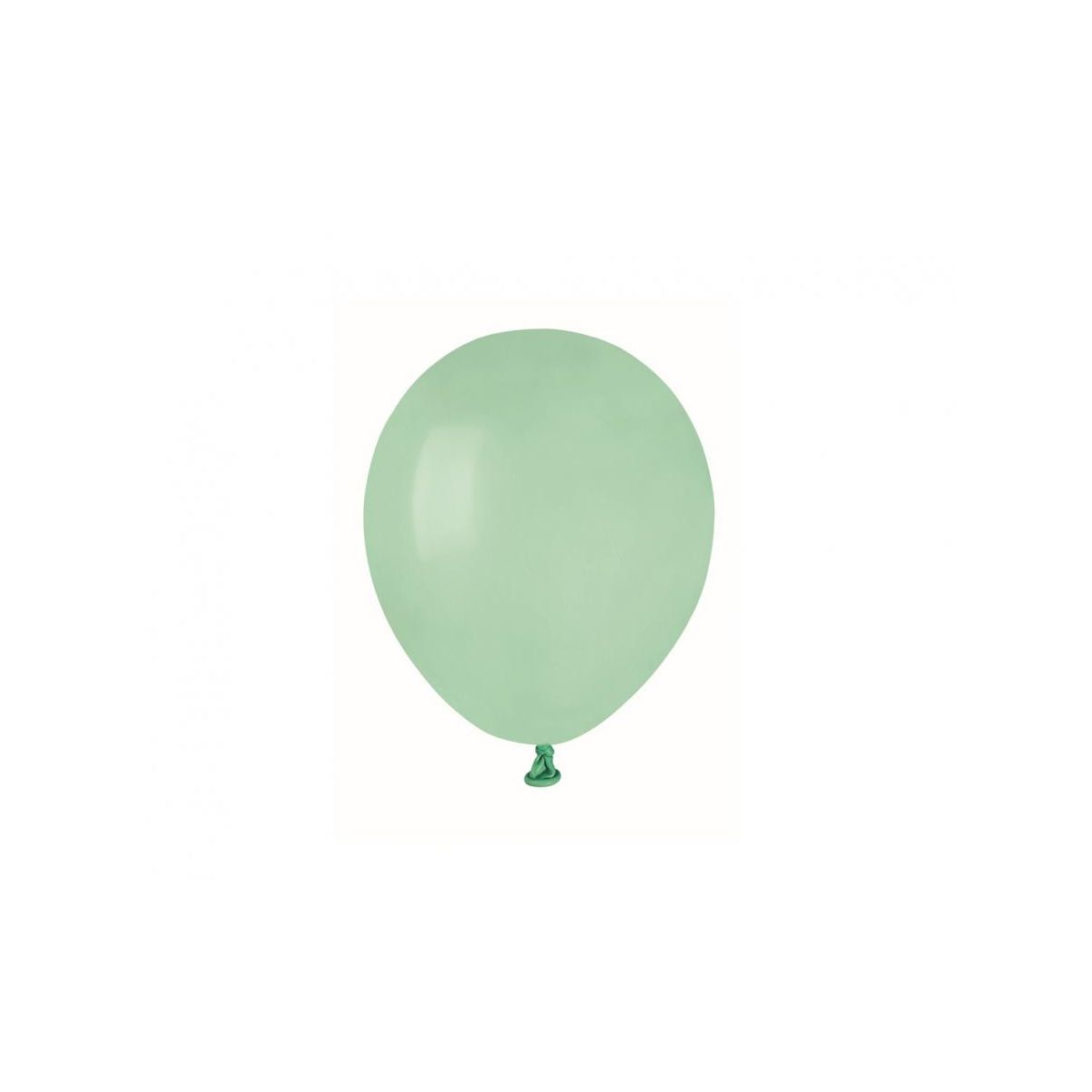 Balon gumowy Godan pastel macaron 100 szt. zielony 5cal (A50/50)