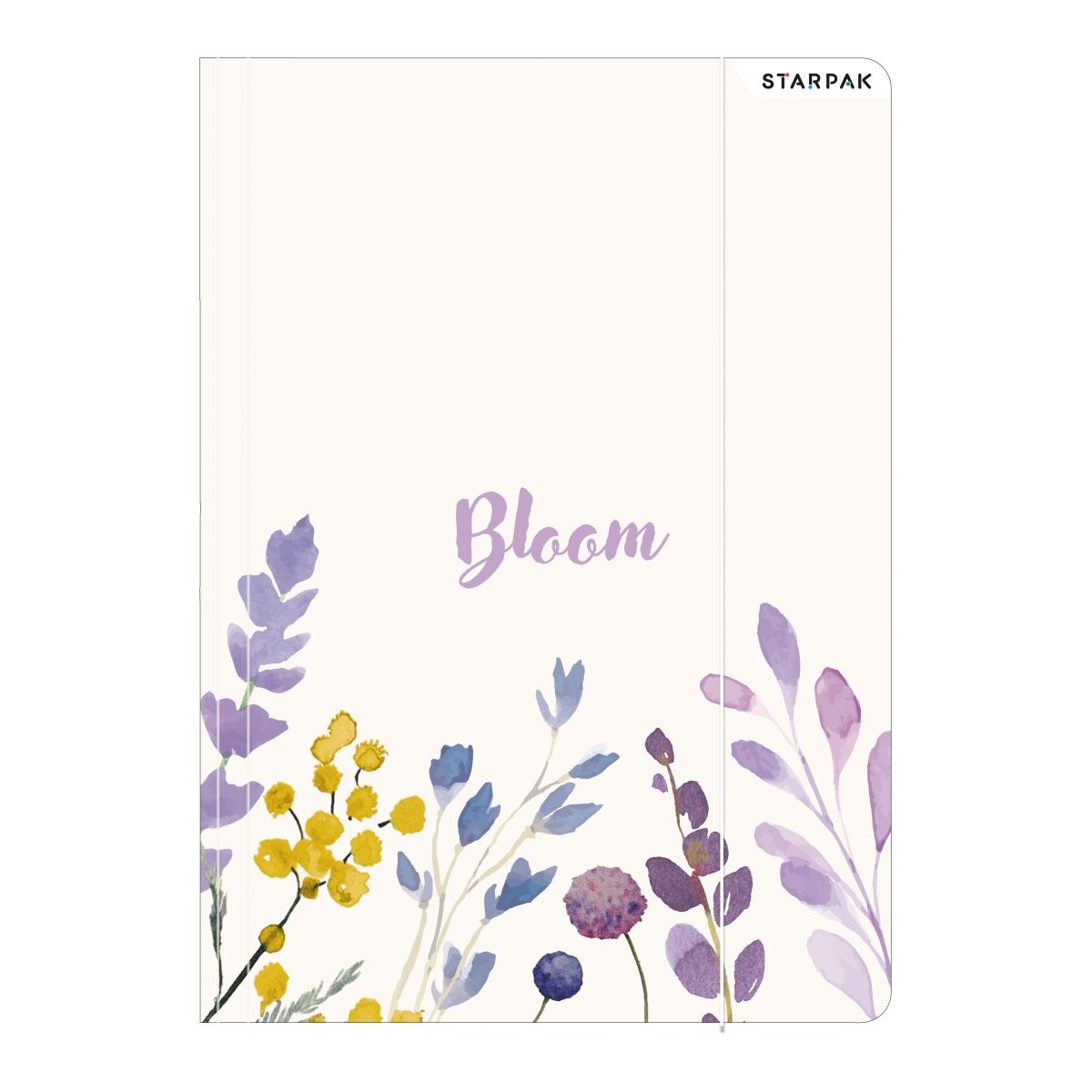 Teczka kartonowa FLOWERS A4 Starpak (512114)