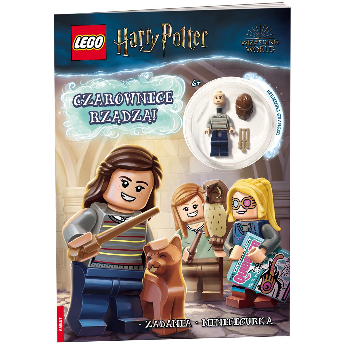 Książka dla dzieci LEGO® Harry Potter™. Czarownice rządzą! Ameet (LNC6410)