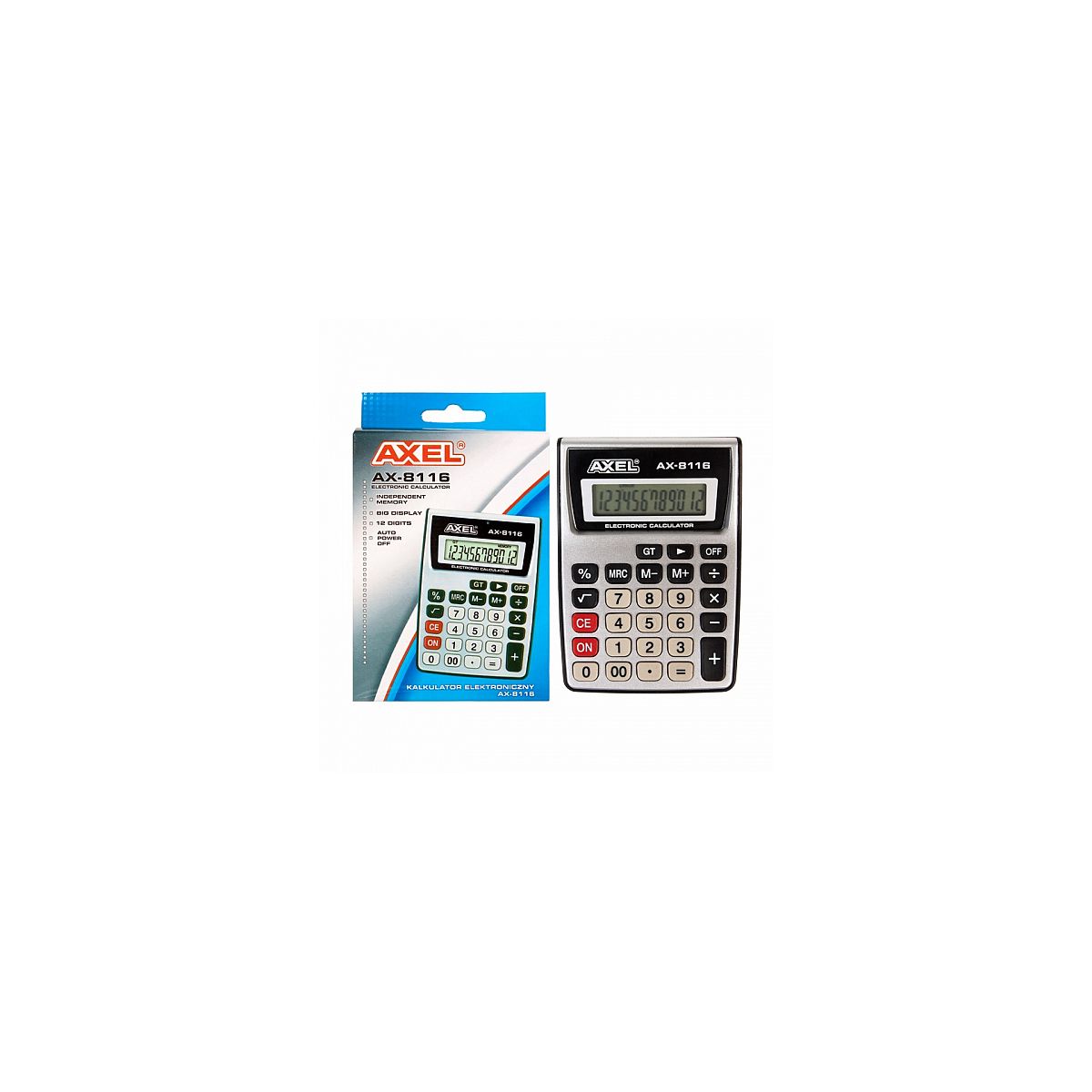 Kalkulator na biurko ax-8116 Axel (393790)