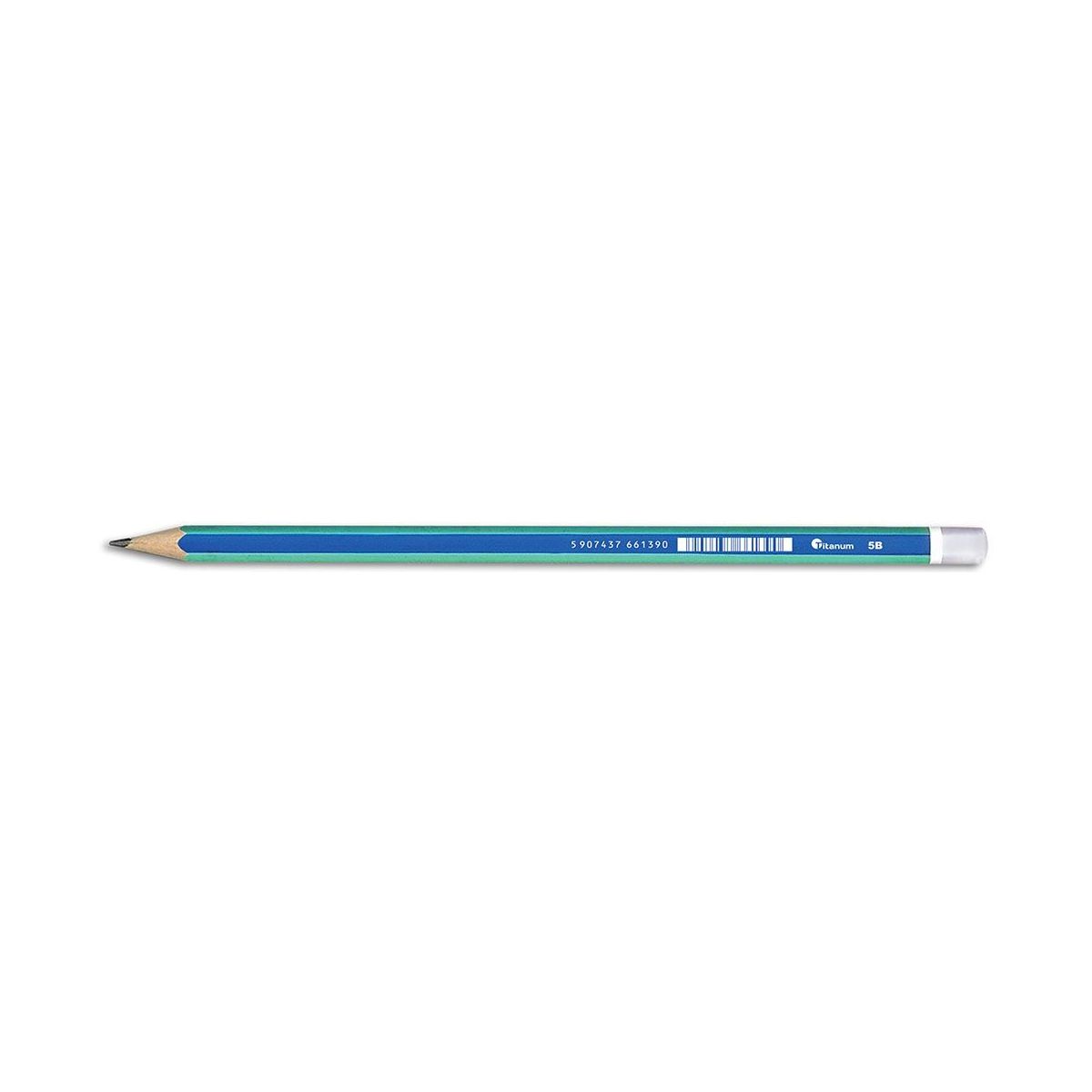 Ołówek Titanum bez gumki 5B 5B (AS034B)