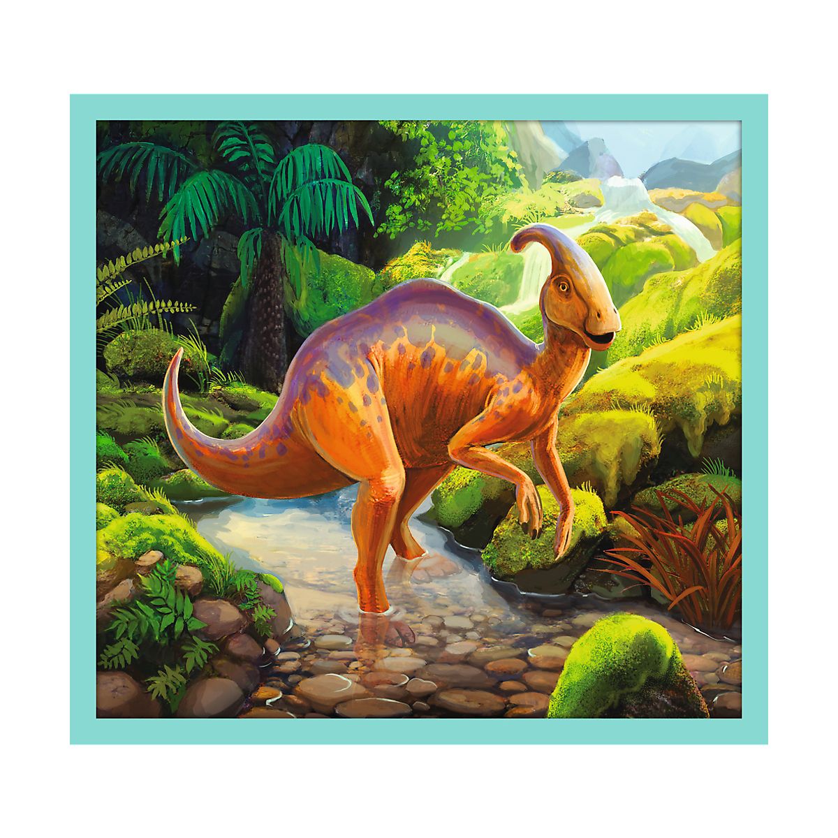 Puzzle Trefl W świecie Dinozaurów 10w1 el. (90390)