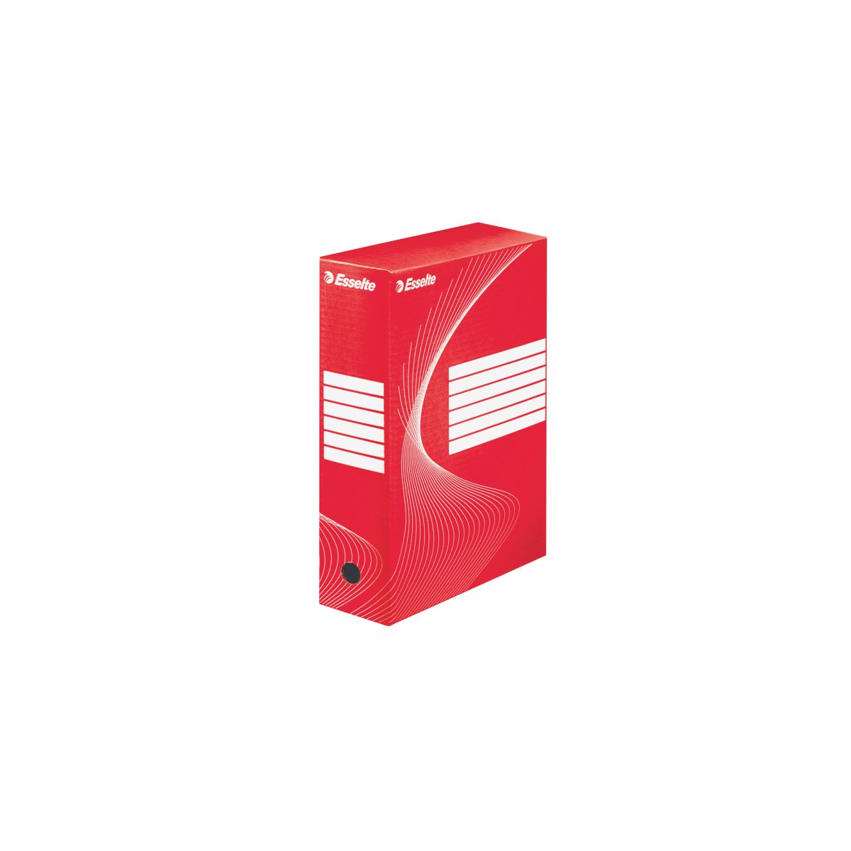 Pudło archiwizacyjne Boxy 100 A4 czerwony karton [mm:] 245x100x 345 Esselte (128422)