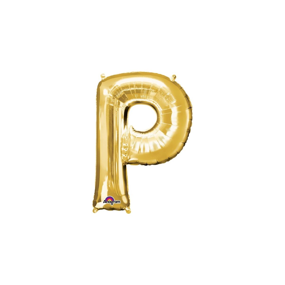 Balon foliowy Amscan litera P złota 16cal (3304301)
