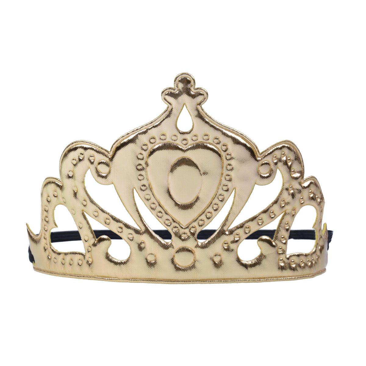 Korona Bajeczna tiara królowej srebrna i złota Arpex (SR9530)