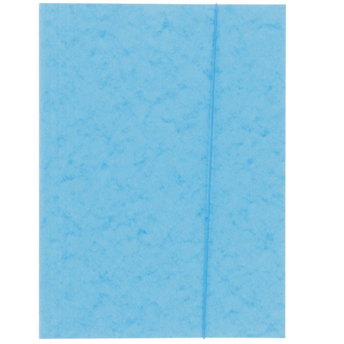 Teczka kartonowa na gumkę preszpan A4 niebieski jasny 330g Bigo (0897)