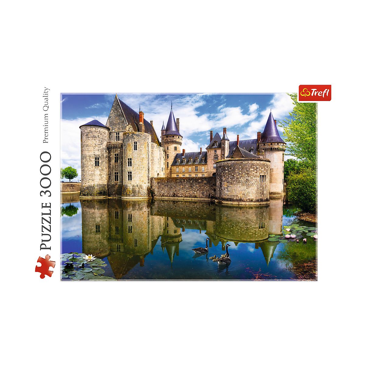 Puzzle Trefl Zamek w Sully-sur-Loire, Francja 3000 el. (33075)