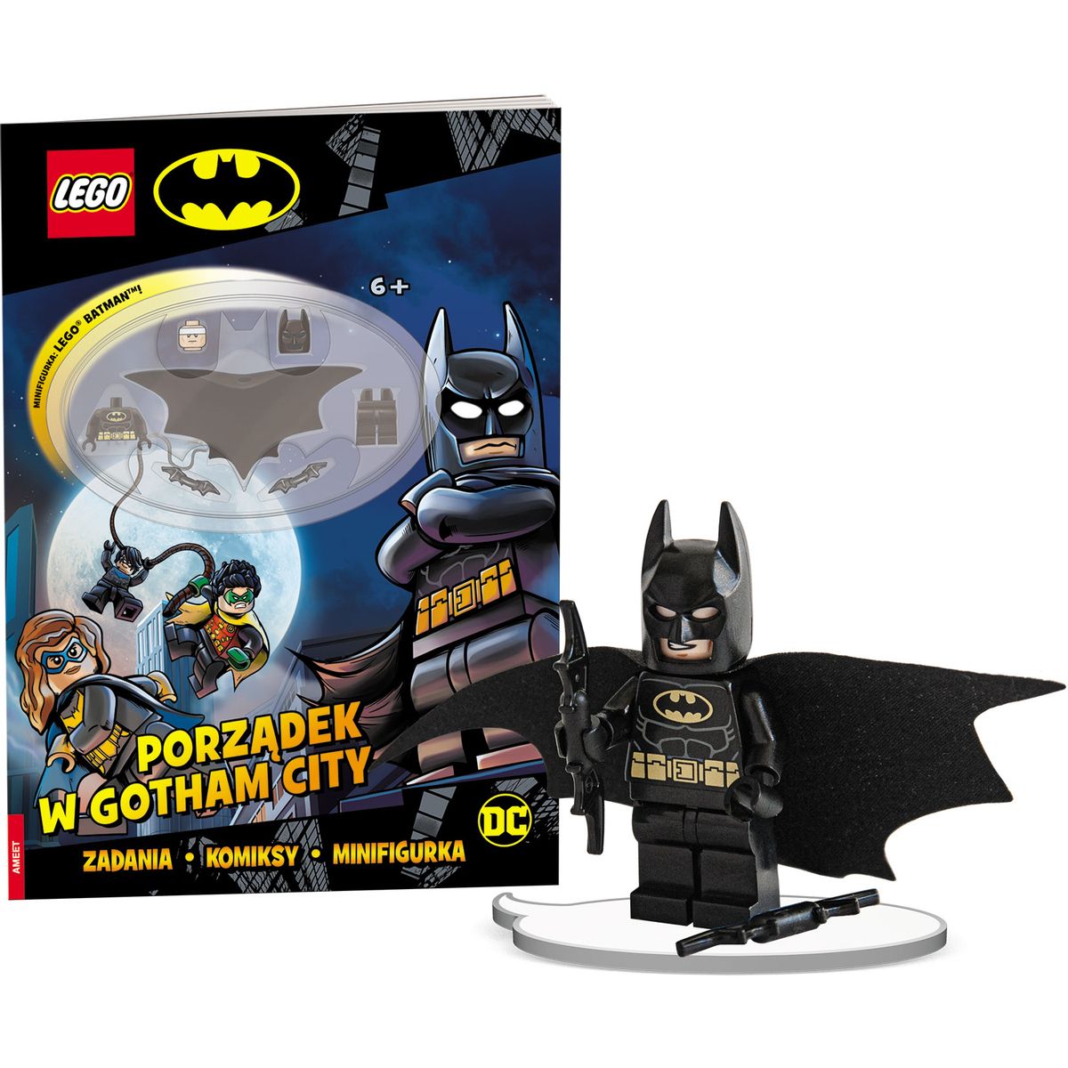 Książka dla dzieci LEGO® Batman™. Porządek w GOTHAM CITY Ameet (LNC6457)