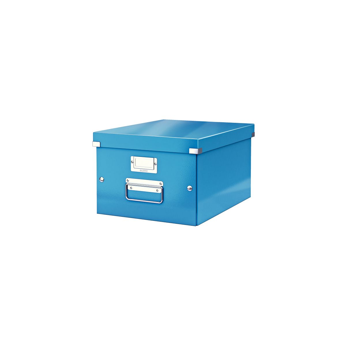 Pudło archiwizacyjne Click & Store A4 niebieski karton pokryty folią [mm:] 281x200x 370 Leitz (60440036)