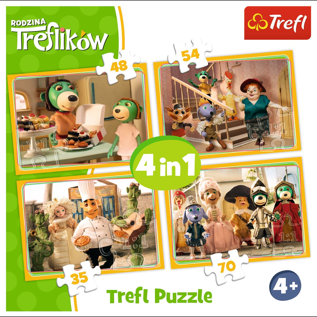 Puzzle Trefl 4w1 el. (34318)