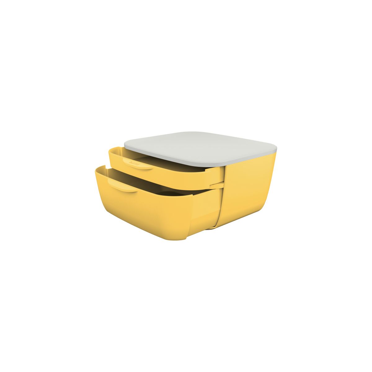Pojemnik z szufladami Leitz Cosy żółty 2 szuflad [mm:] 143x275x250 (53570019)