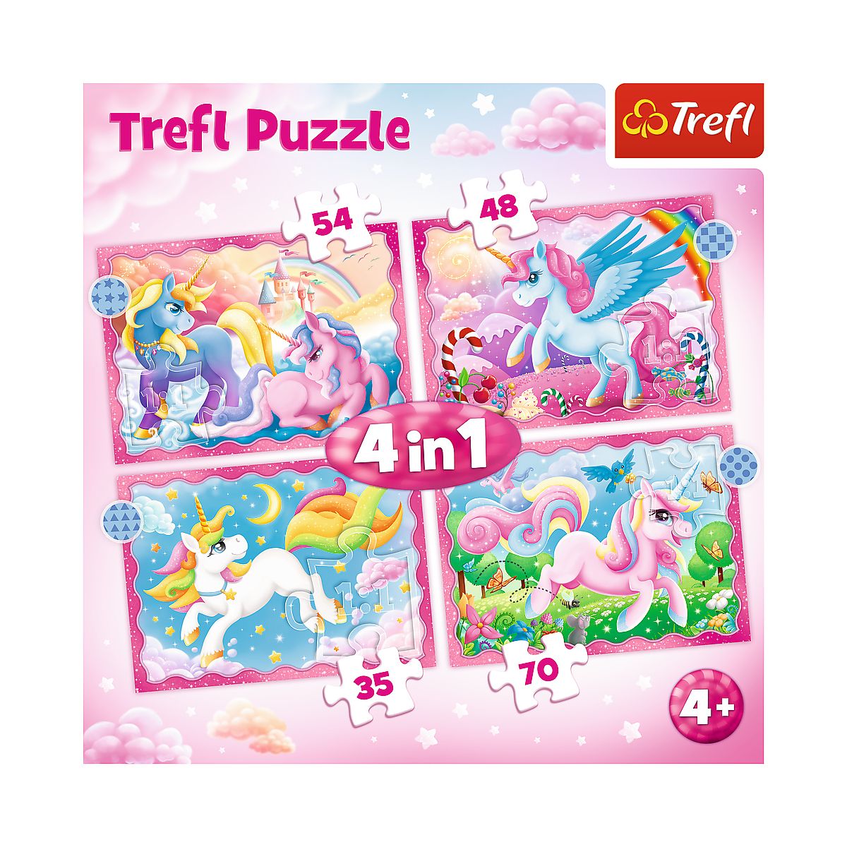Puzzle Trefl 4w1 el. (34389)