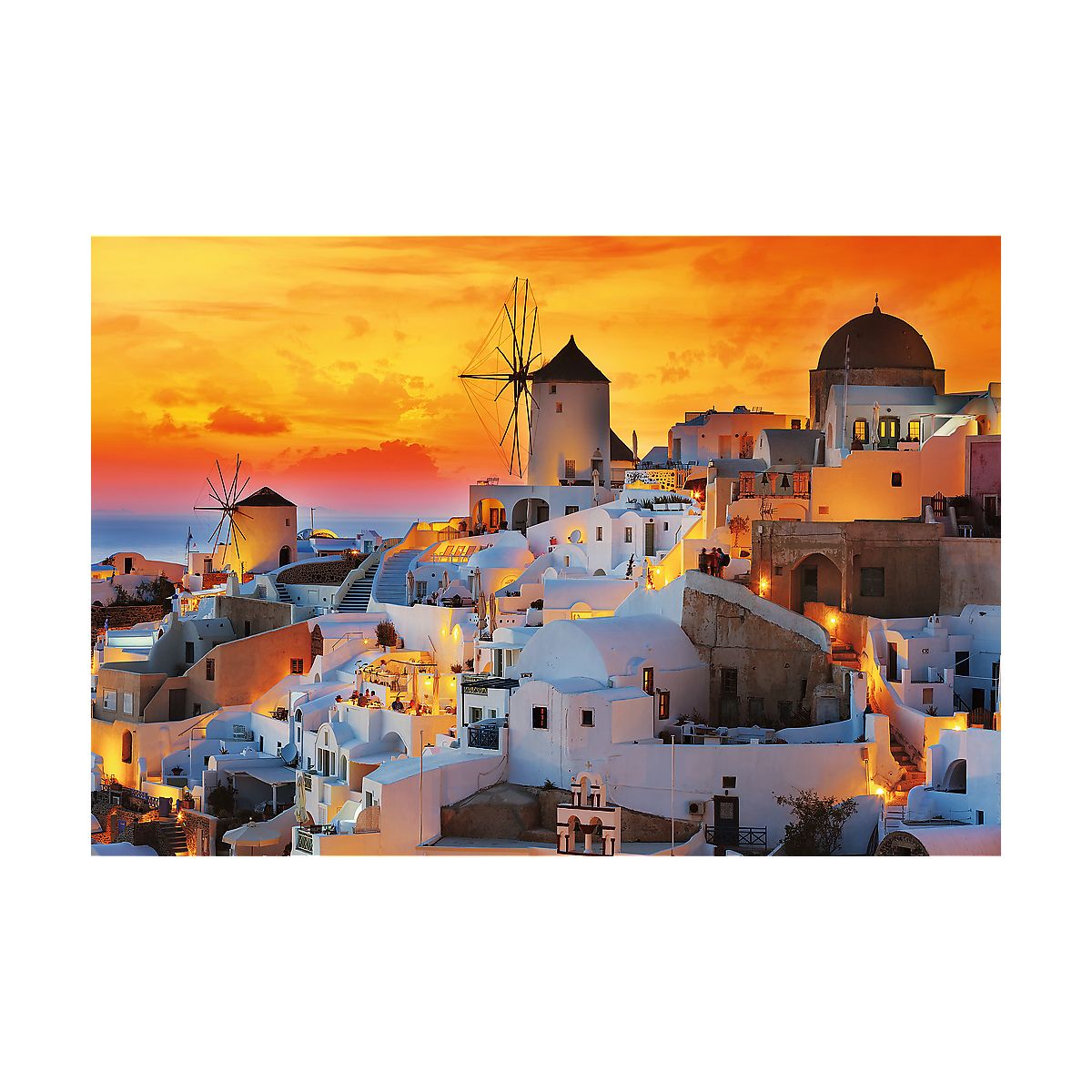 Puzzle Trefl Romantic Sunset: Oia, Santorini 1500 el. (26195)