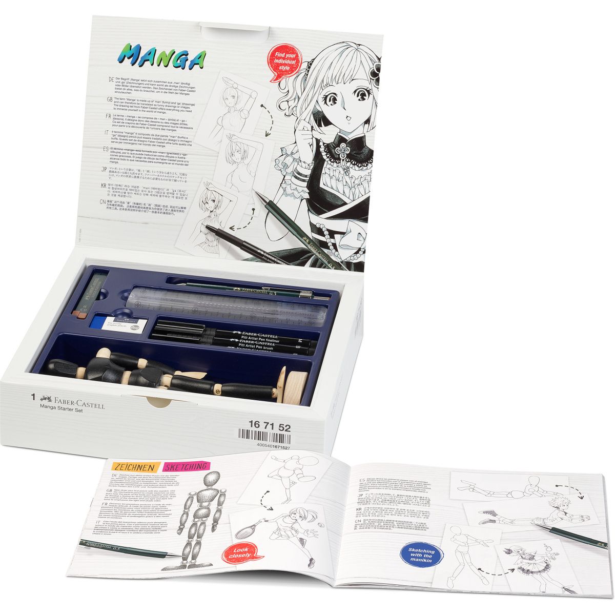 Flamaster Faber Castell Pitt Arist Manga starter (167152 FC)