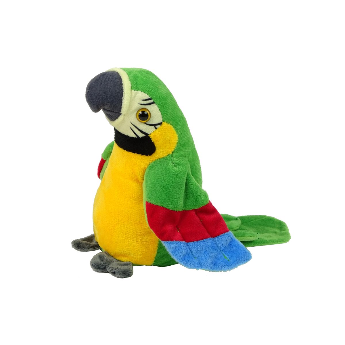 Pluszak interaktywny Gadająca Papuga Zielona Powtarzająca Słowa Lean (9991)