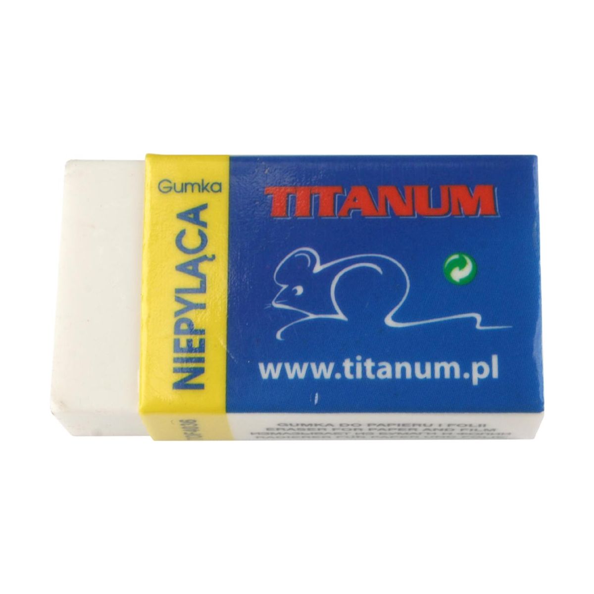 Gumka do mazania niskopyląca Titanum (TOF4036)