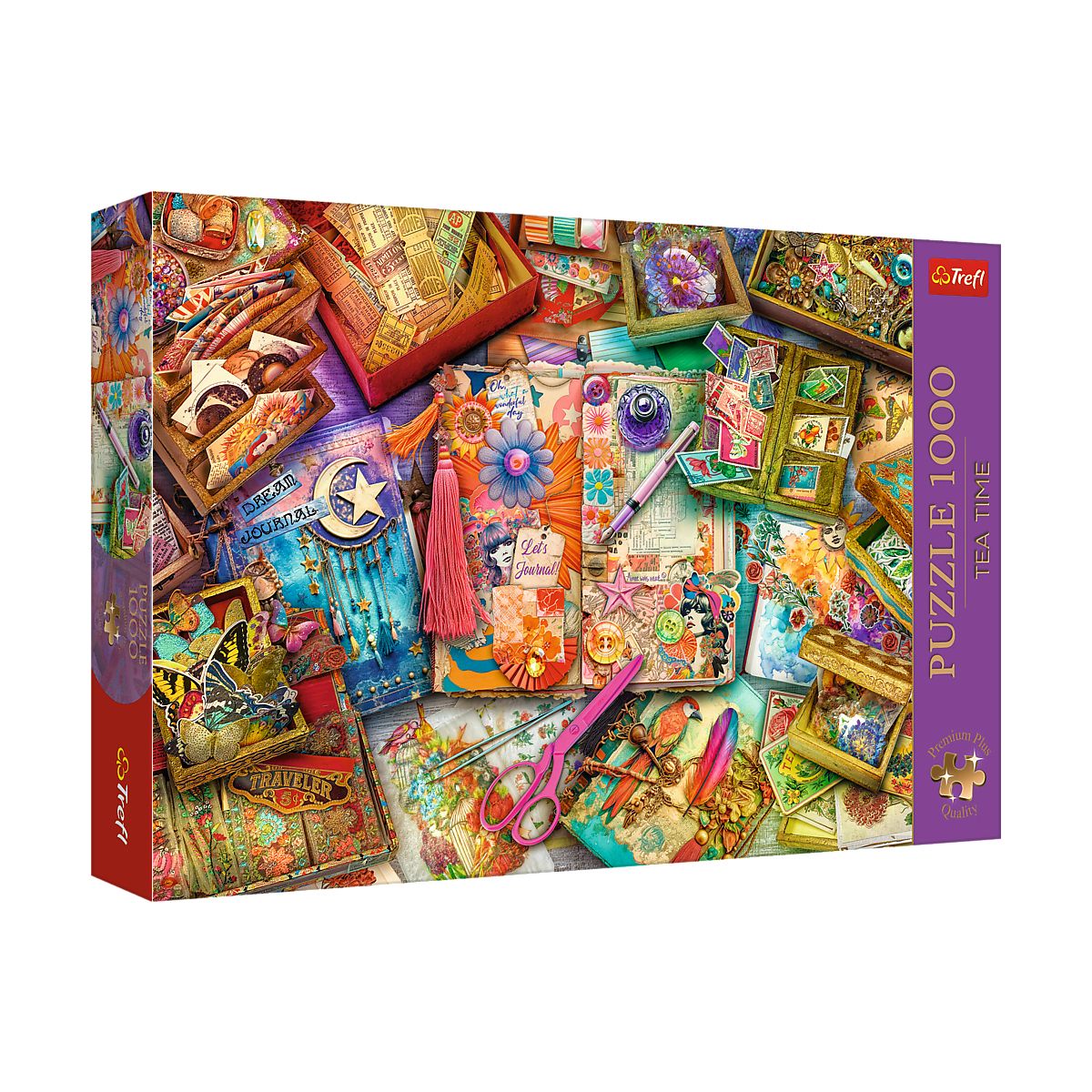 Puzzle Trefl Premium Plus Biurko dziennikarza 1000 el. (10849)