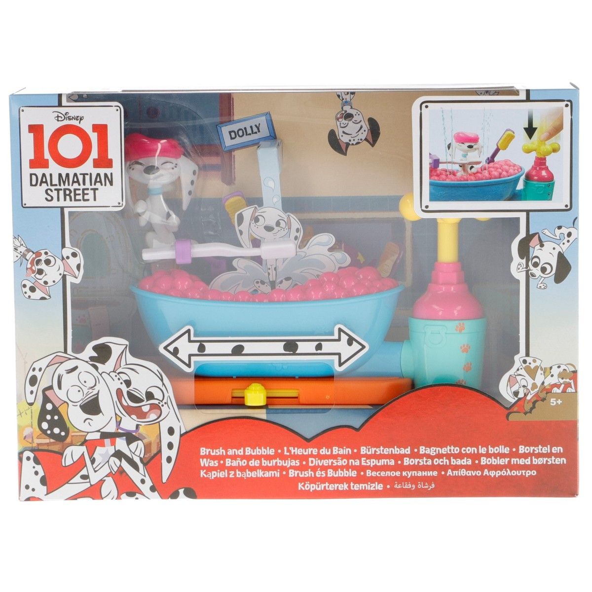 Pakiet PROMOCJA 1+1 101 Dalmatyńczyków zestaw z figurką Mattel (GBM46)