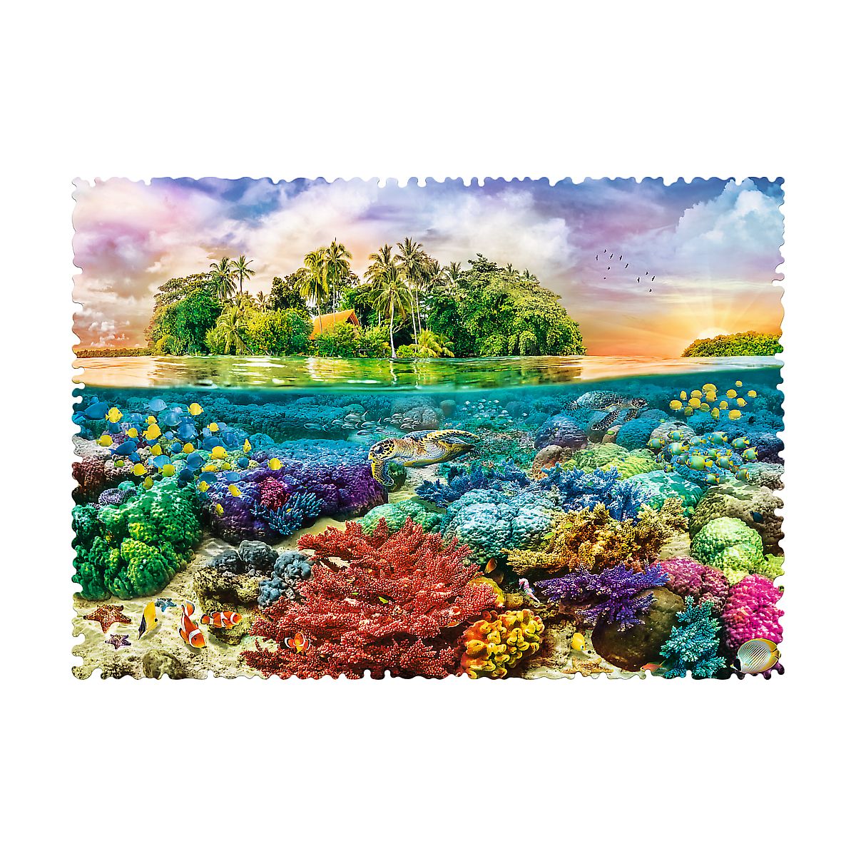 Puzzle Trefl Tropikalna wyspa 600 el. (11113)
