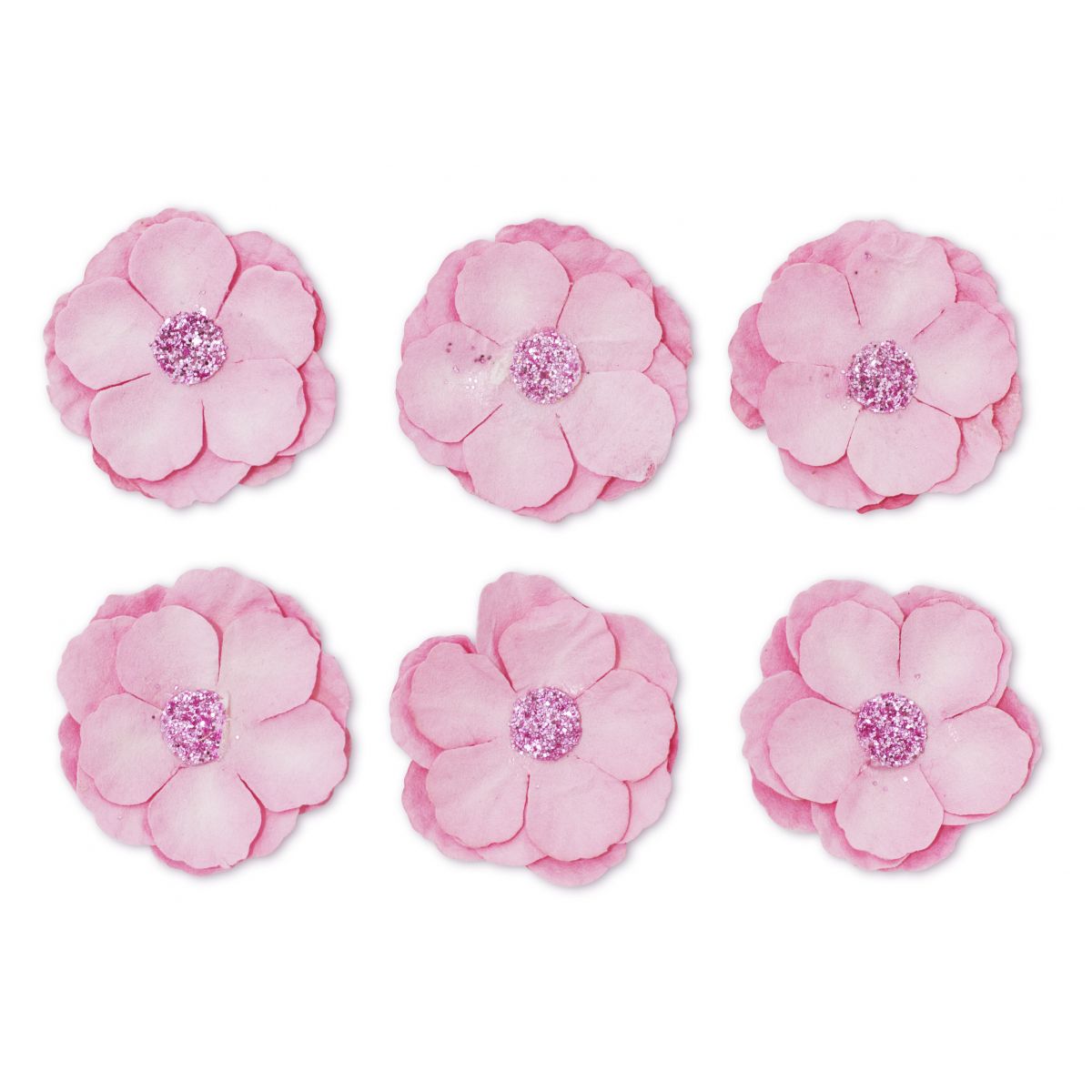 Ozdoba papierowa Galeria Papieru kwiaty samoprzylepne clematis różowe (252012)
