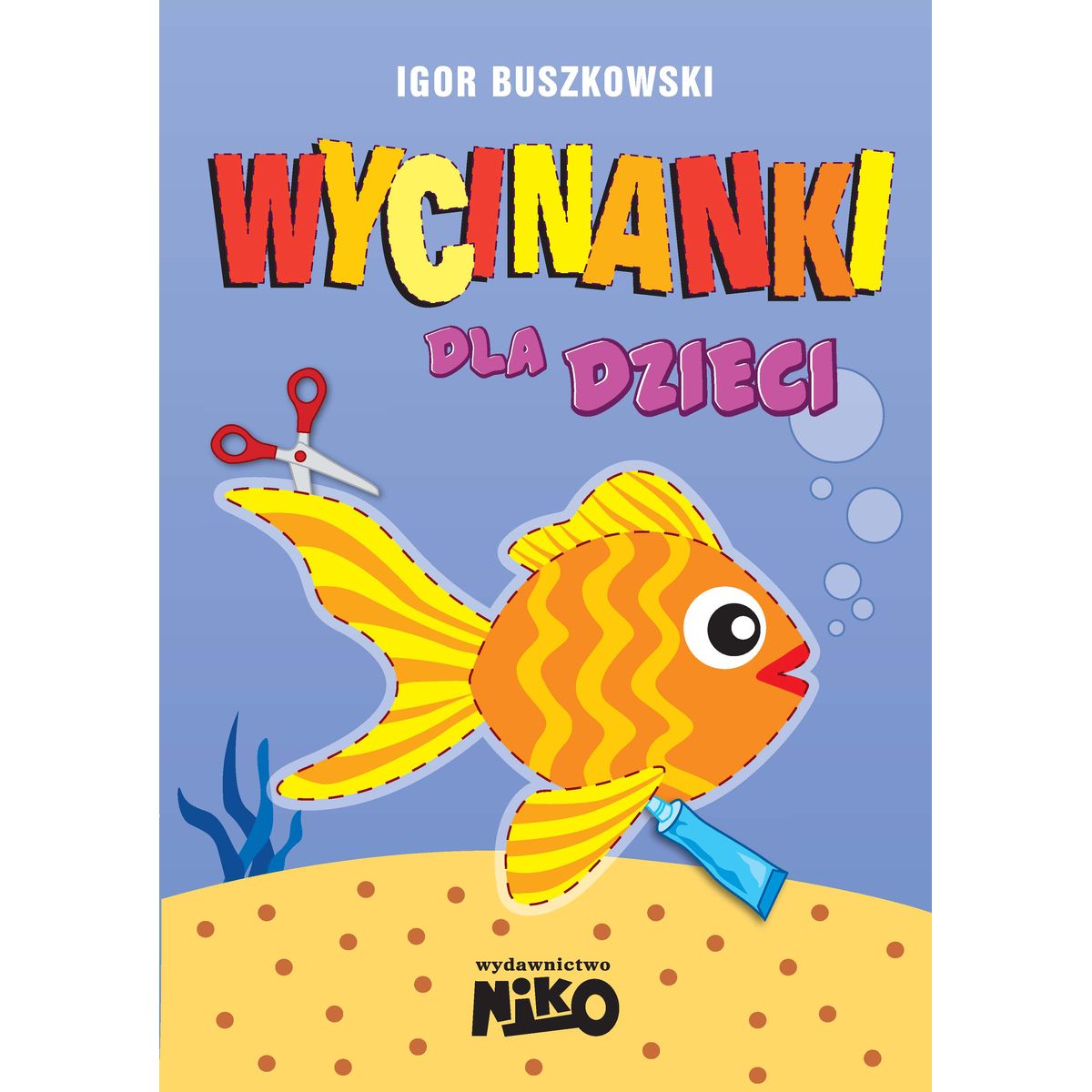 Książeczka edukacyjna Wycinanki dla dzieci Niko