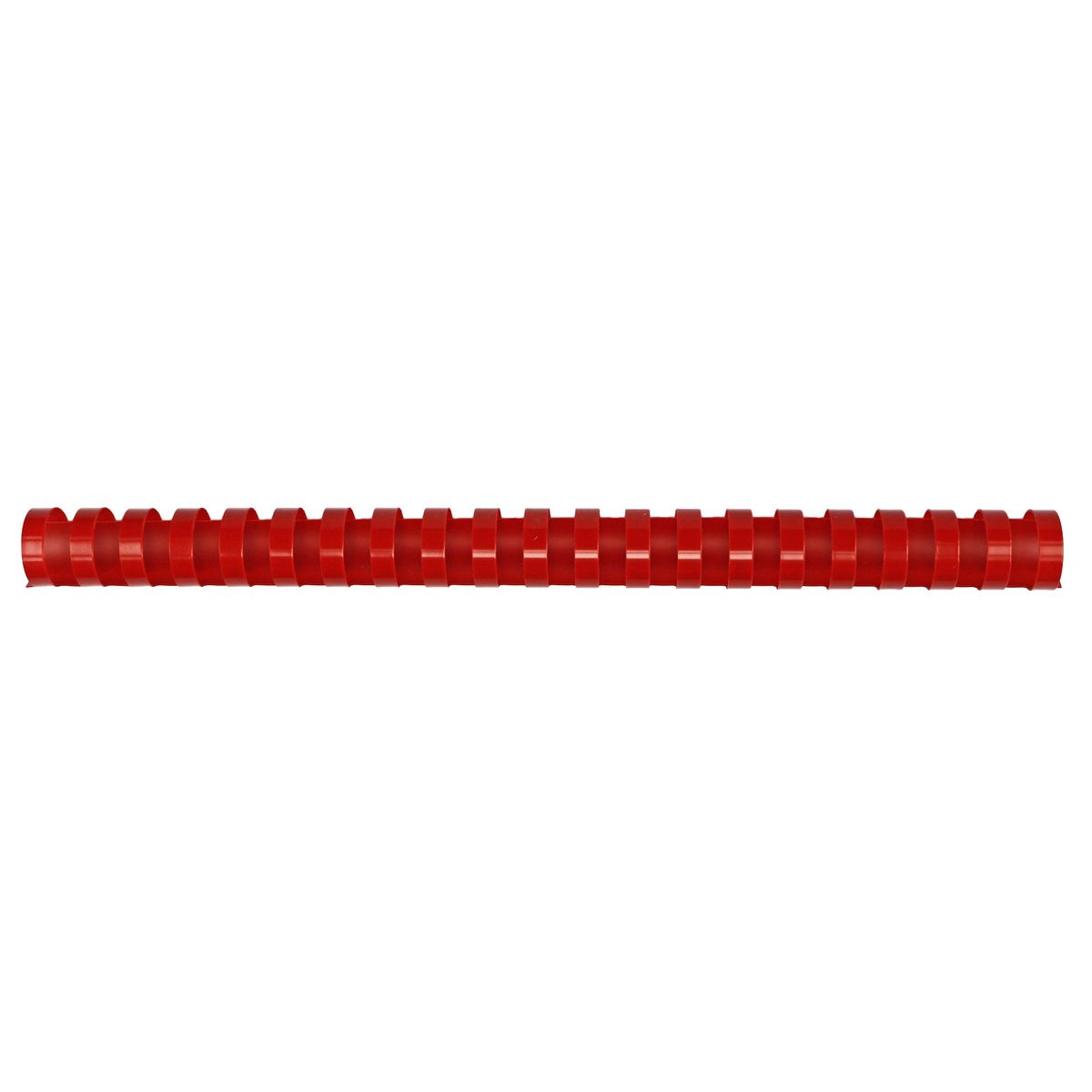 Grzbiety do bindowania A4 czerwony plastik śr. 22mm Titanum