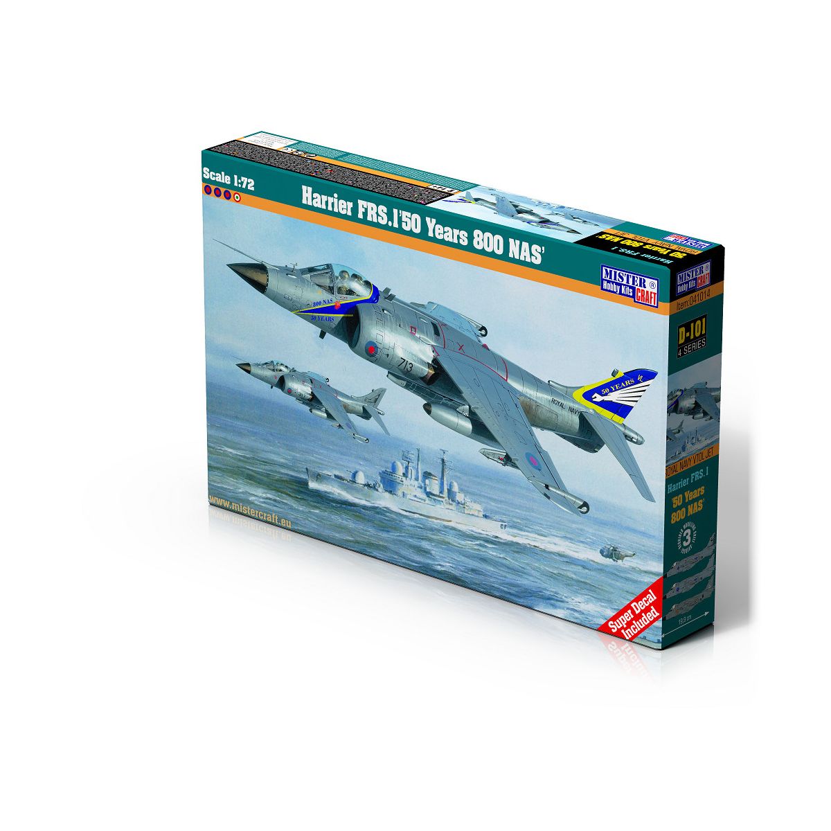 Model do sklejania Harrier FRS.1 '50 Years 800 NAS Olymp Aircraft (D-101)