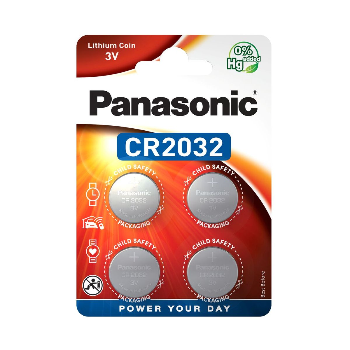 Baterie Panasonic 2032 CR2032