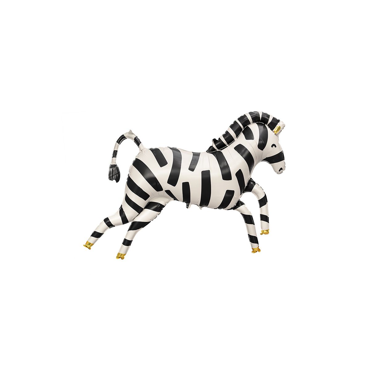 Balon foliowy Partydeco Zebra, 115x85 cm, mix 45cal (FB121)