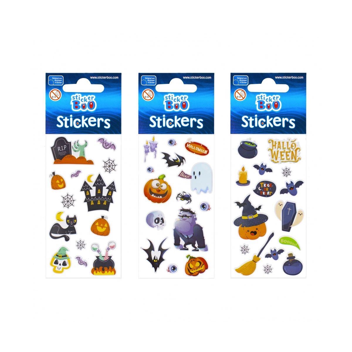 Naklejka (nalepka) Halloween Sticker Boo (498839)