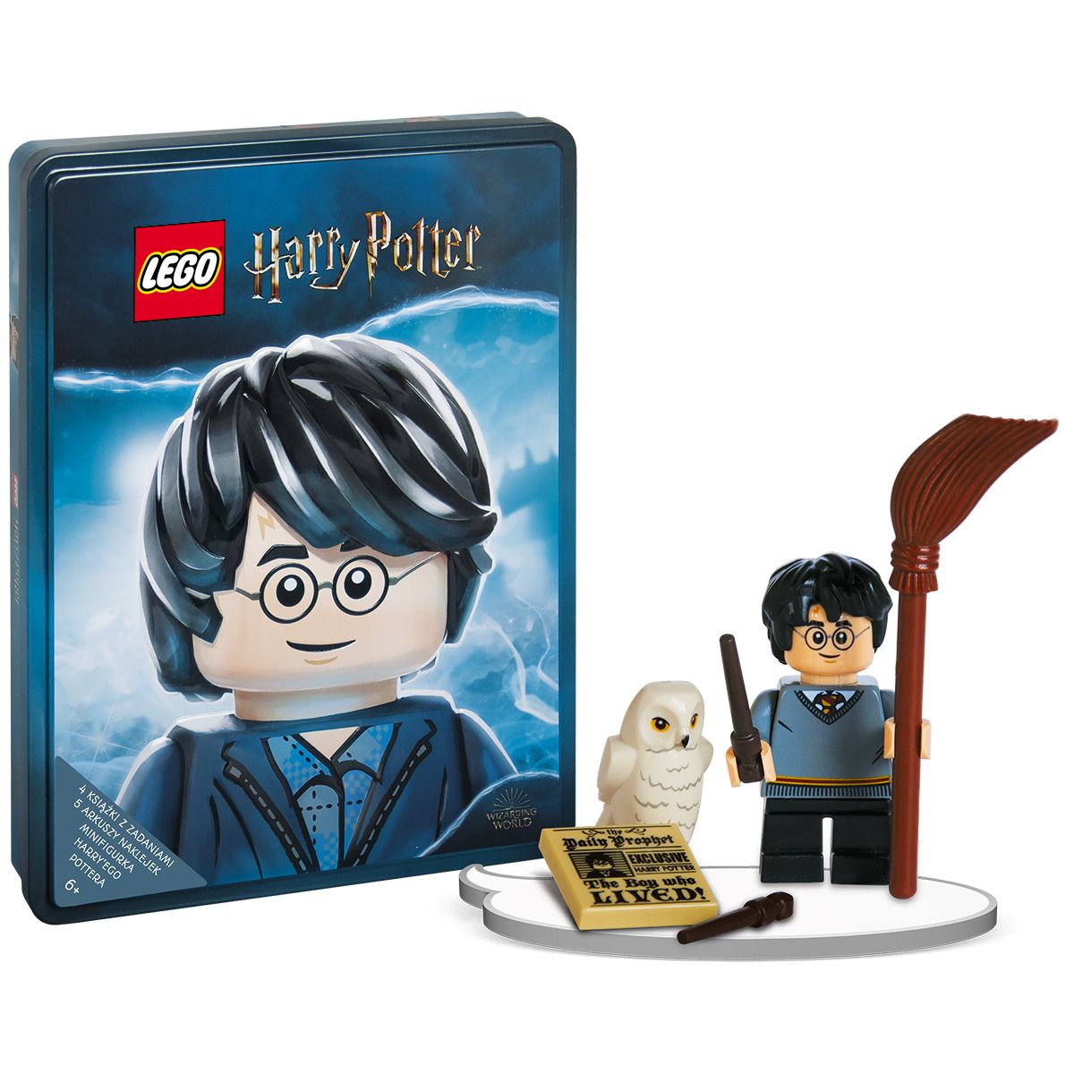 Książka dla dzieci Ameet LEGO® Harry Potter™. Zestaw książek z klockami LEGO (TIN6401)