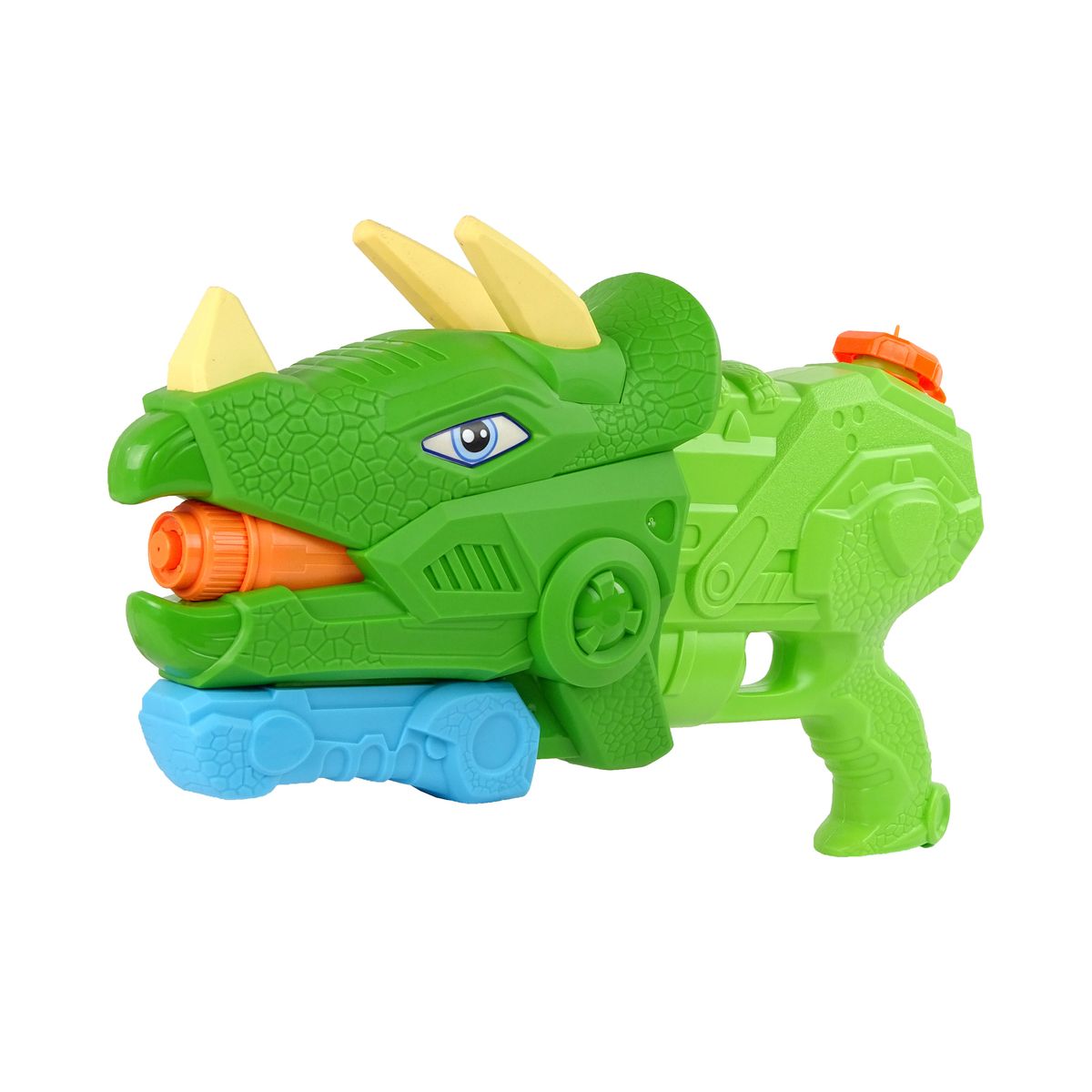 Pistolet na wodę Lean Dinosaur Triceratops 1330 ml Zielony Zasięg 8 m (13120)