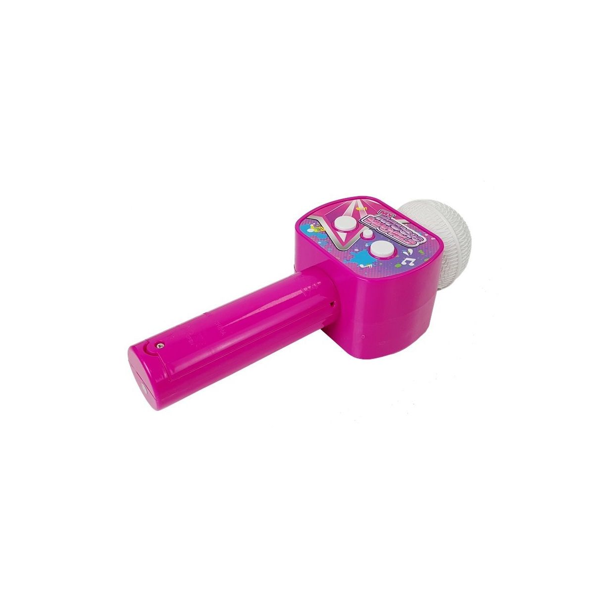 Mikrofon zabawkowy Dziecięcy Bezprzewodowy Karaoke Głośnik Bluetooth Różowy Lean (7827)