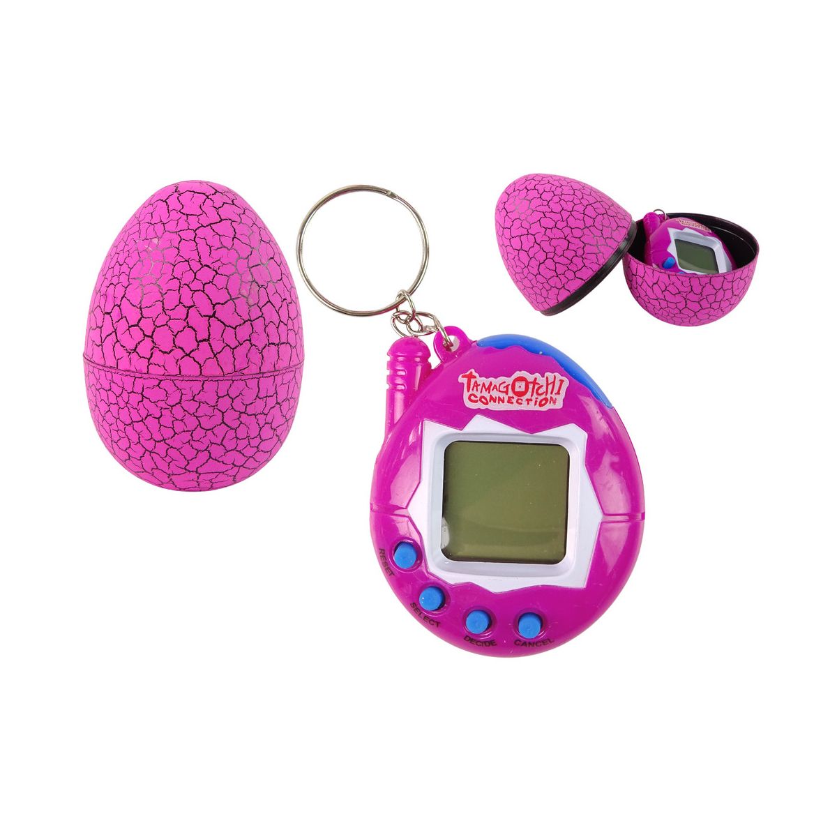 Gra elektroniczna Lean Tamagotchi w Jajku Gra Elektroniczne Zwierzątko Różowe (13408)