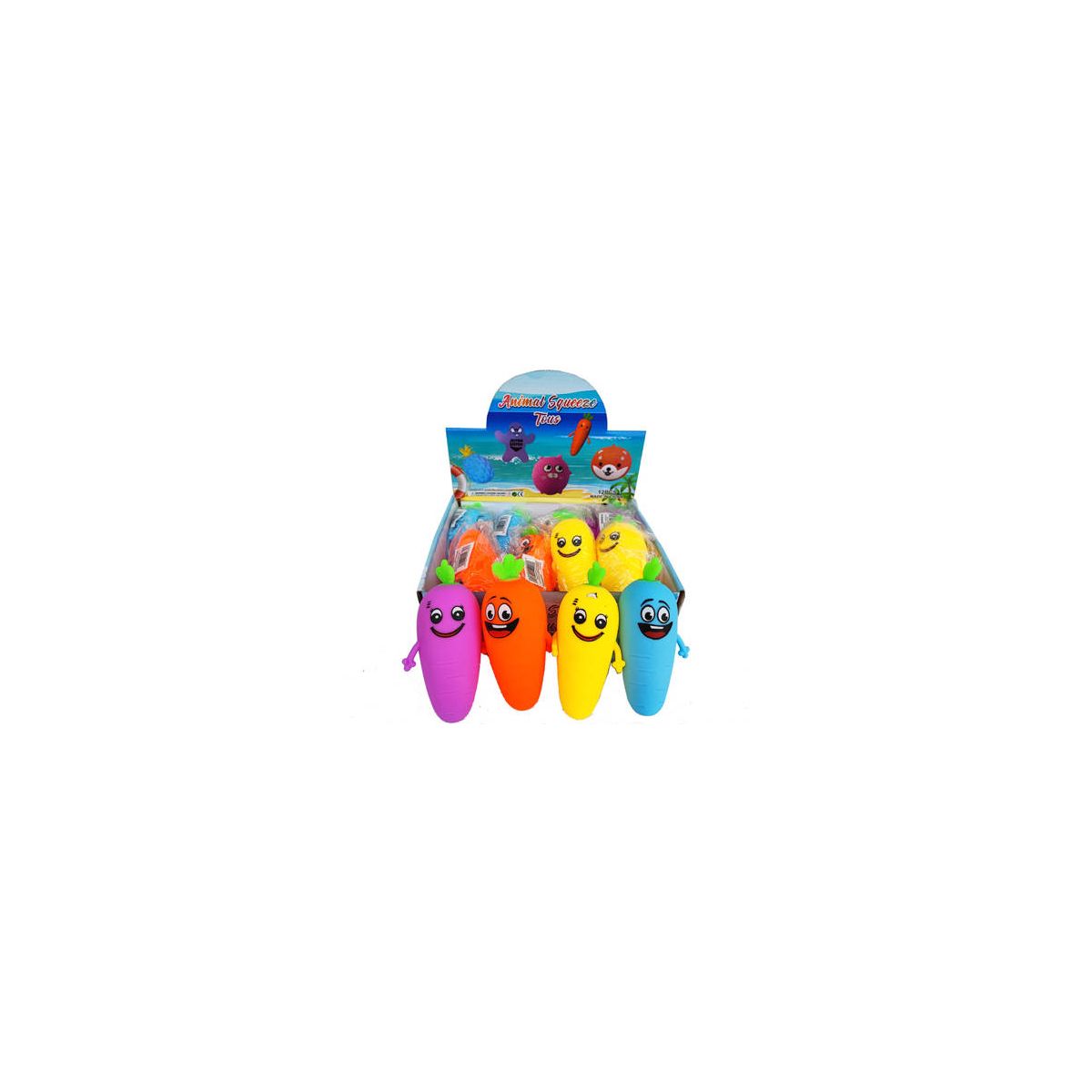 Gniotek marchewka mix kolorów Cabo Toys (K111)