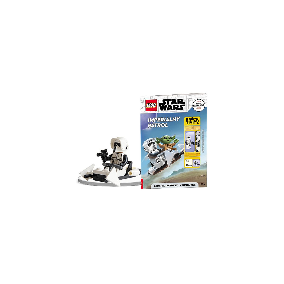 Książeczka edukacyjna Ameet LEGO® Star Wars™. Imperialny patrol LNC 6311 P1