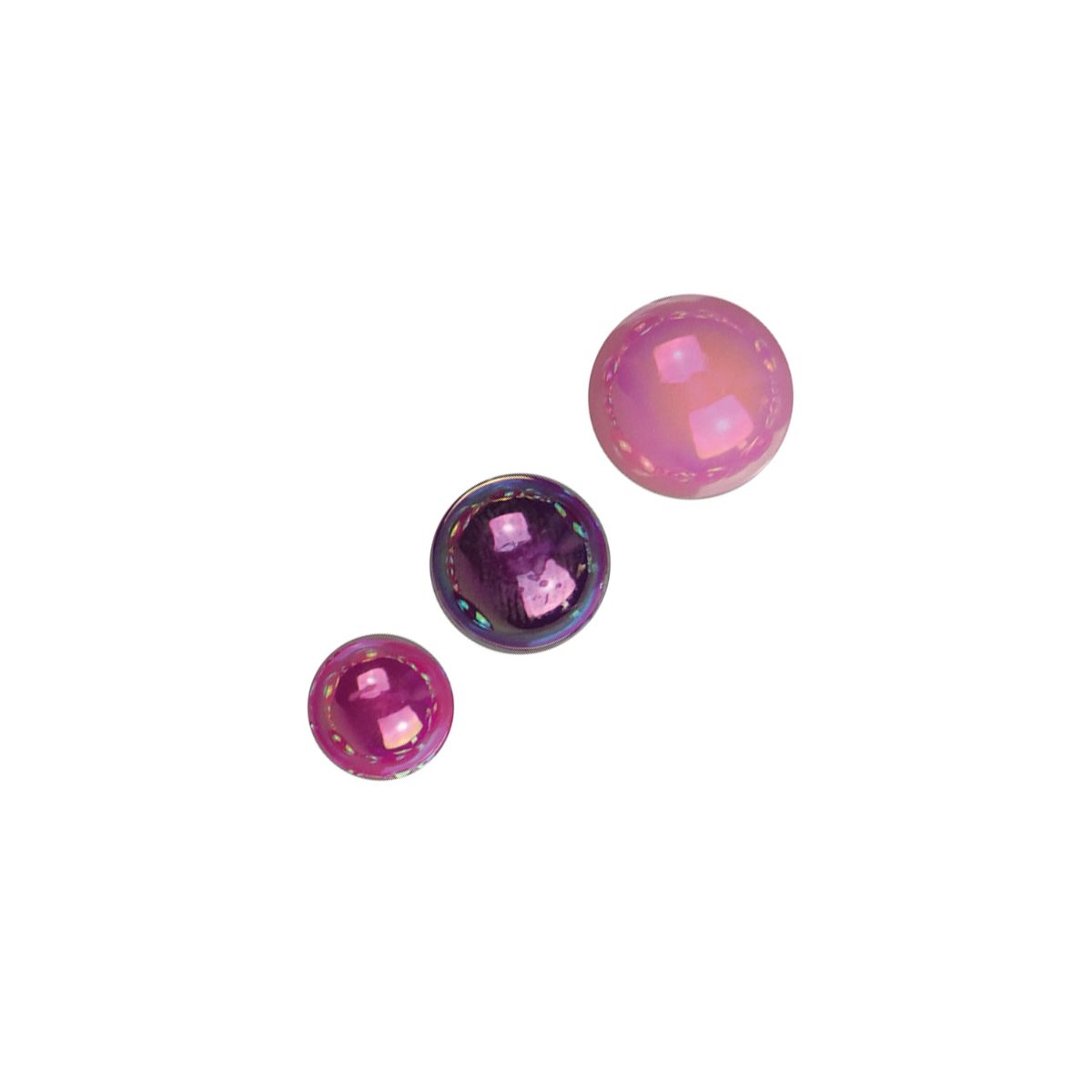 Kryształki Titanum Craft-Fun Series 42 szt różowe (23mH0380)