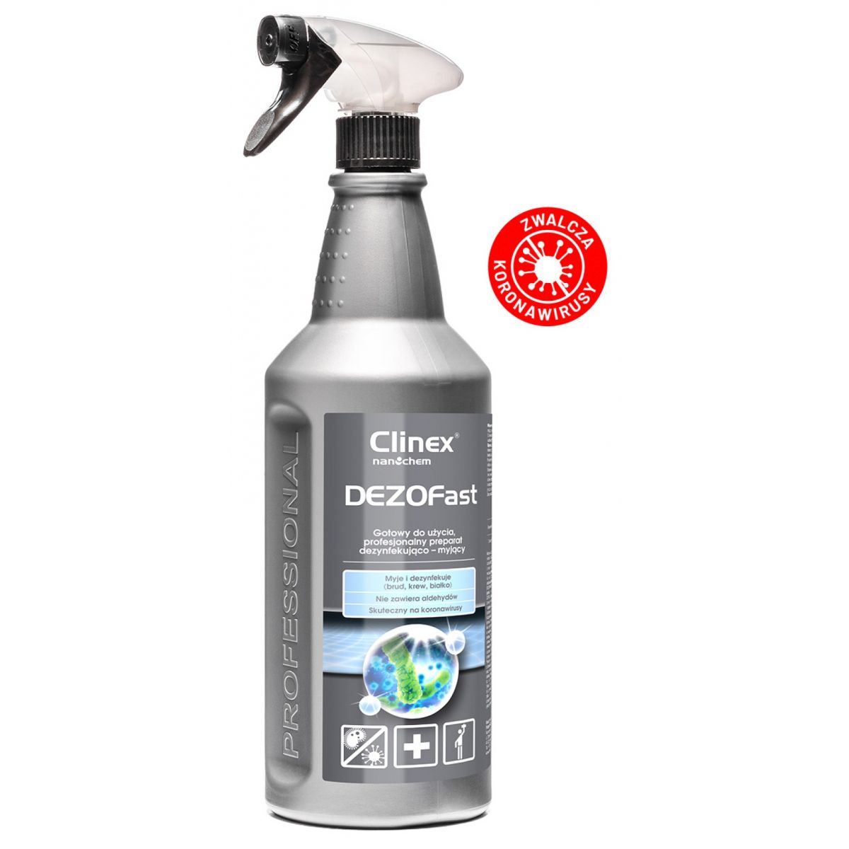 Środki czystości Dezofast 1000ml Clinex (CL77014)