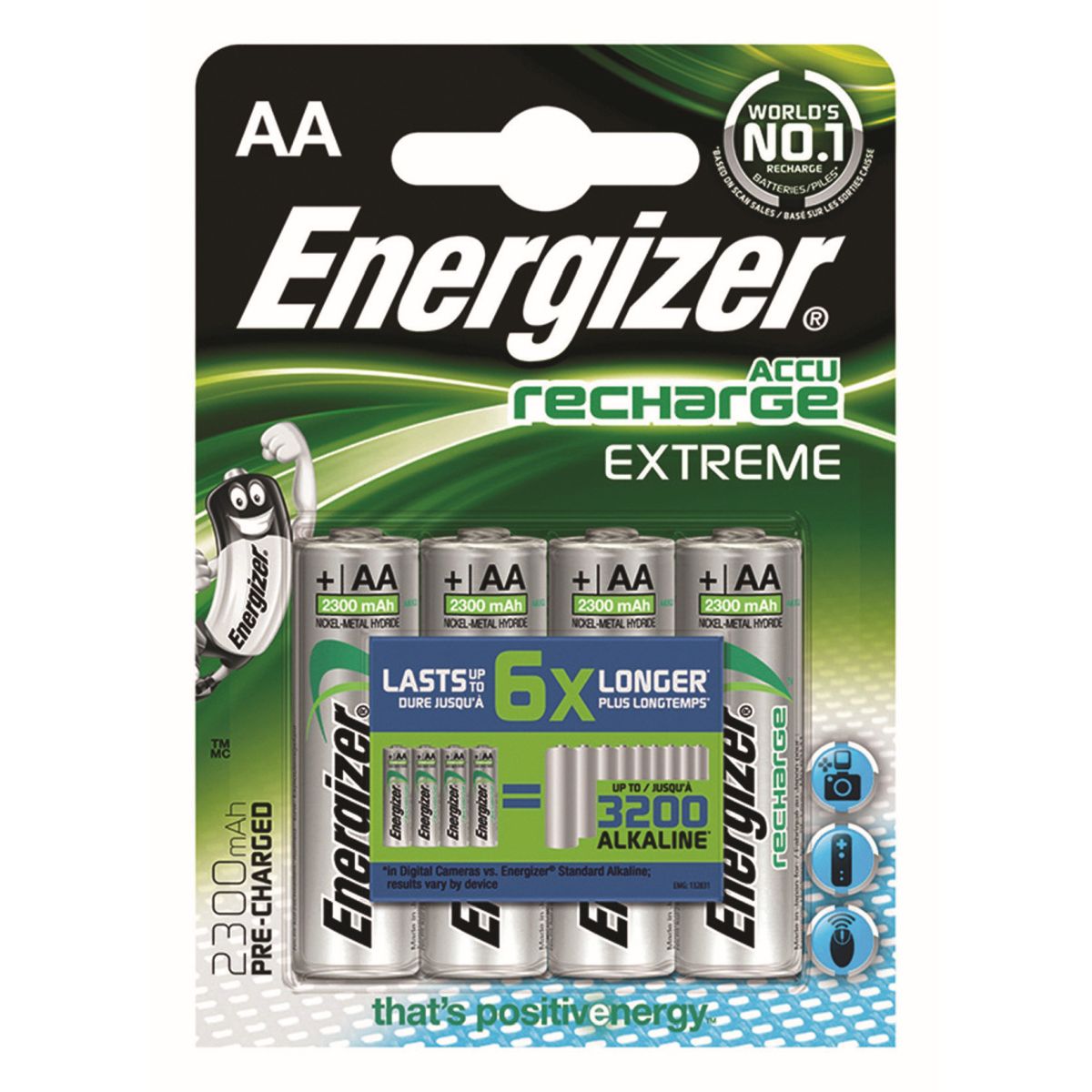 Akumulator Energizer 2500 HR6 AA (EN-349993)