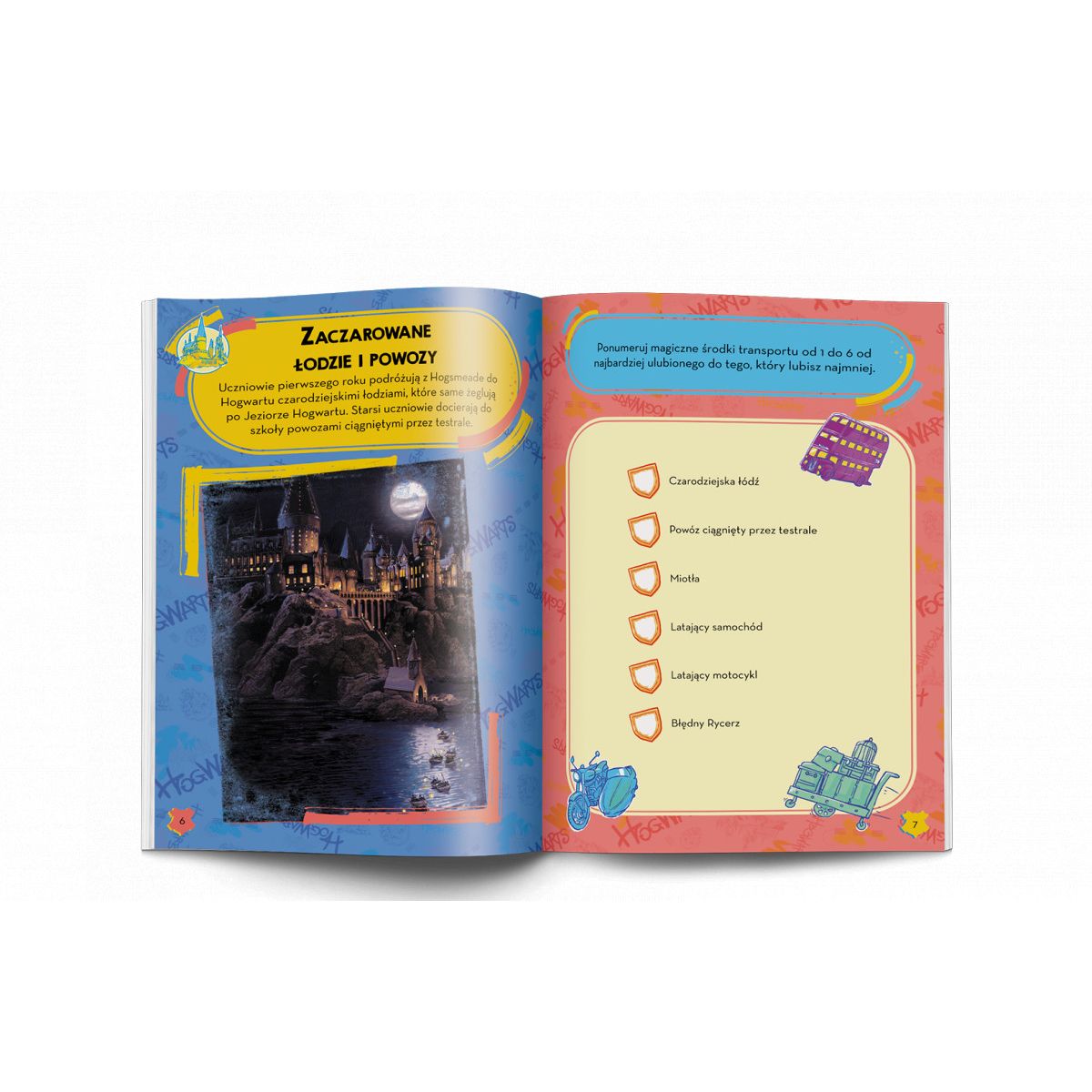 Książka dla dzieci WIZARDING WORLD™. ODKRYJ HOGWART! Ameet (HCA 5101)