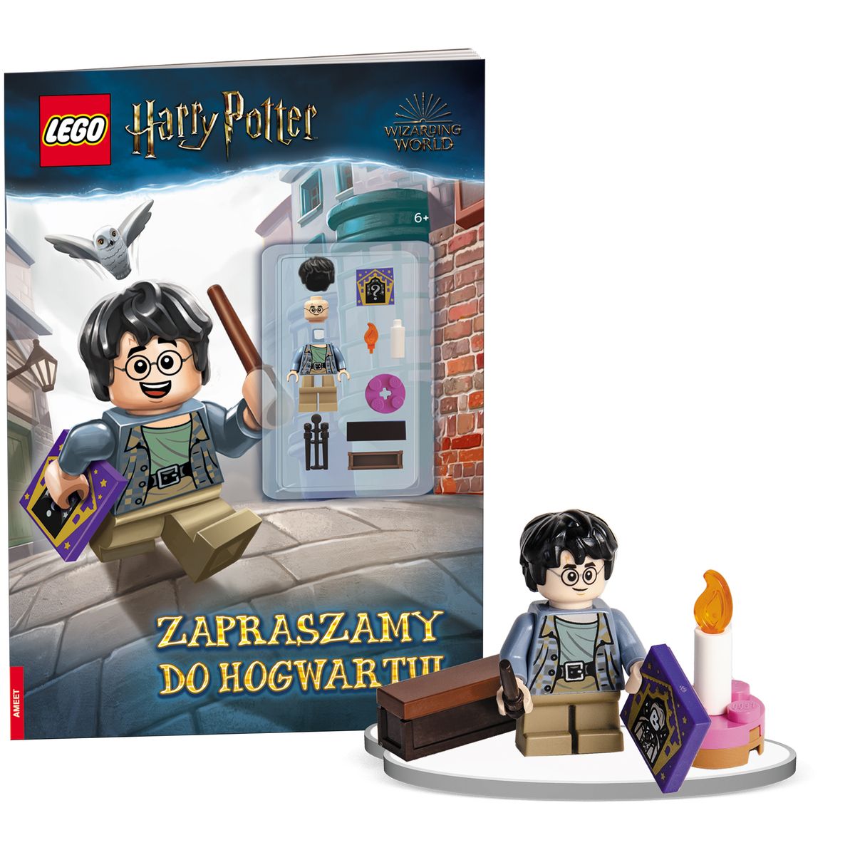 Książka dla dzieci LEGO® Harry Potter™. Zapraszamy do Hogwartu! Ameet (LNC6415)
