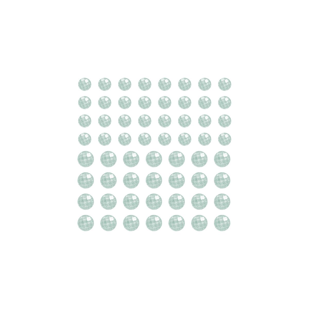 Kryształki Titanum Craft-Fun Series samoprzylepne 60 szt błękitny (DIY1801B)